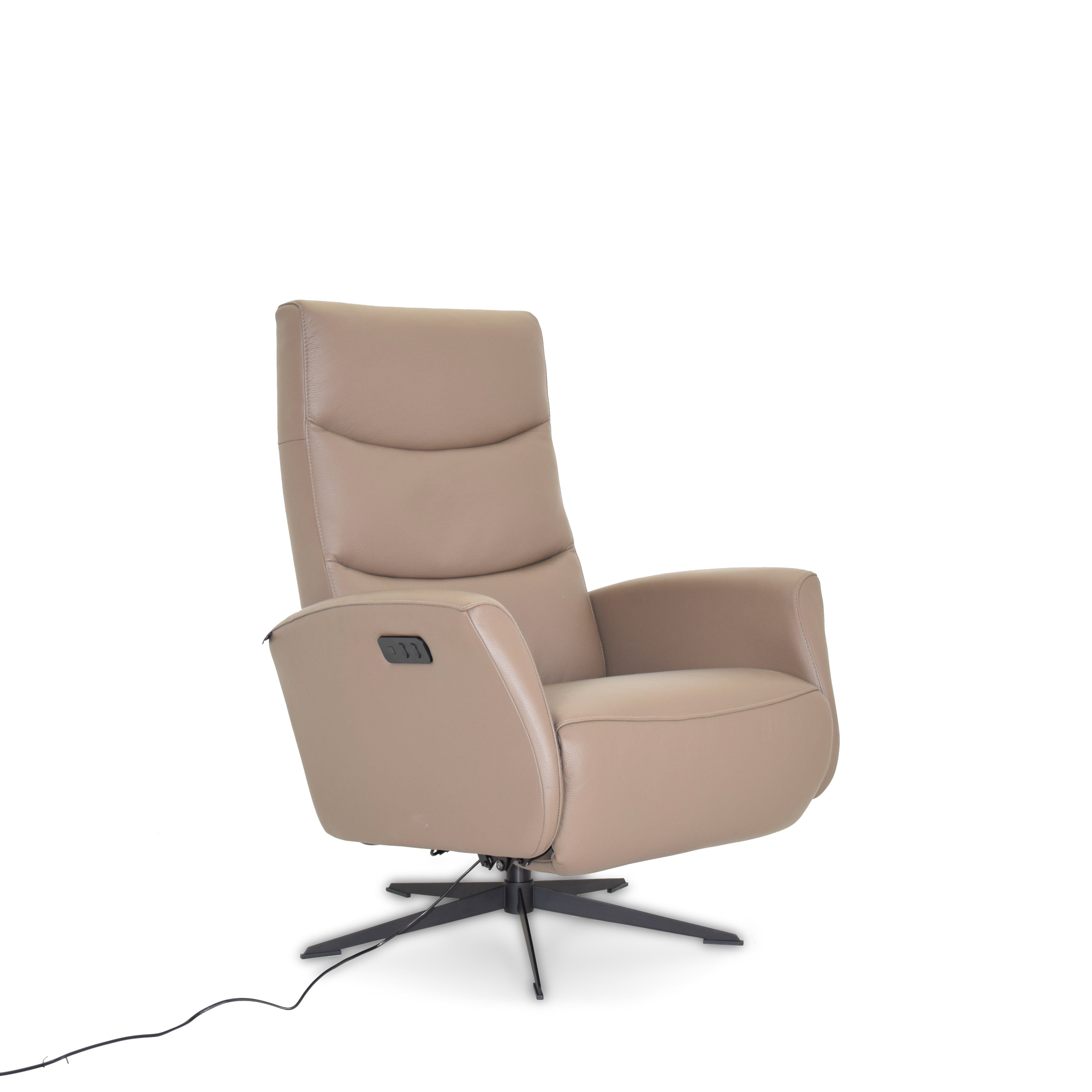 Silence Relaxing Swivel And Electric Recliner Lounge Chair Hkp-8005F3El2-450 -  Lounge Chairs - ebarza Furniture UAE | Shop Modern Furniture in Abu Dhabi & Dubai - مفروشات ايبازرا في الامارات | تسوق اثاث عصري وديكورات مميزة في دبي وابوظبي
