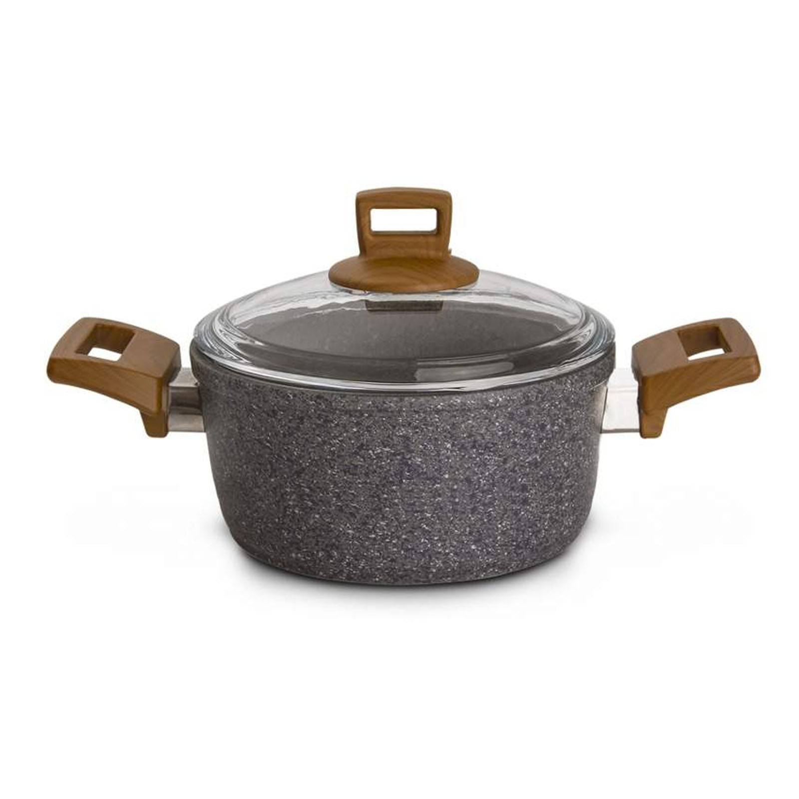 Silver Stone Bio Granit 24 Cm Pot 153.03.07.1382 - Cookware Sets - ebarza Furniture UAE | Shop Modern Furniture in Abu Dhabi & Dubai - مفروشات ايبازرا في الامارات | تسوق اثاث عصري وديكورات مميزة في دبي وابوظبي