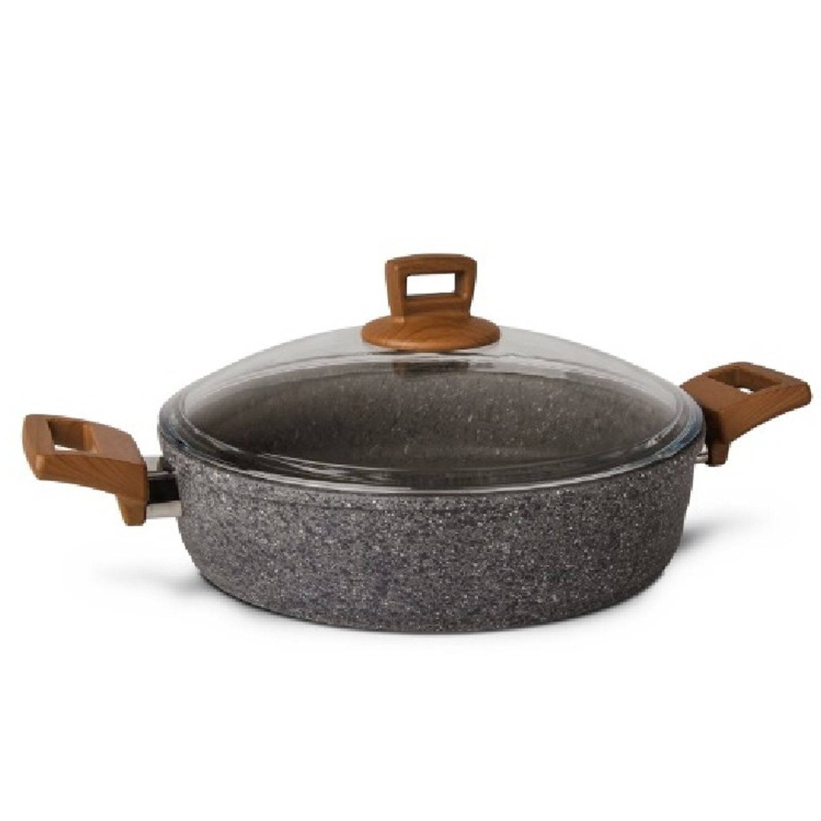 Silver Stone Bio Granite 24 Cm Cauliflower 153.03.07.3668 - Cookware Sets - ebarza Furniture UAE | Shop Modern Furniture in Abu Dhabi & Dubai - مفروشات ايبازرا في الامارات | تسوق اثاث عصري وديكورات مميزة في دبي وابوظبي