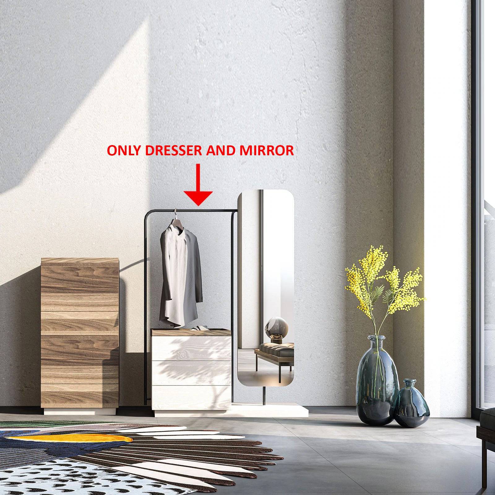 Simbad Berlin Dresser&Mirror Simbadberlin001-Dresser - Dressers and Mirrors - ebarza Furniture UAE | Shop Modern Furniture in Abu Dhabi & Dubai - مفروشات ايبازرا في الامارات | تسوق اثاث عصري وديكورات مميزة في دبي وابوظبي