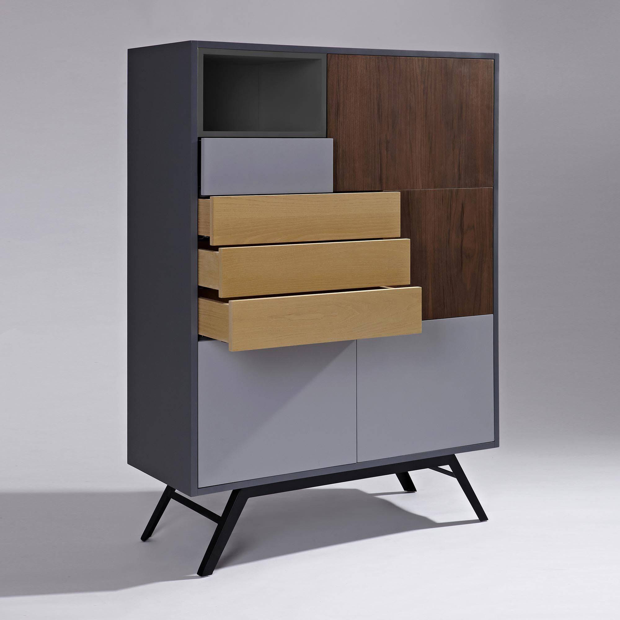 Sion Cabinet Bsg15144B - Cabinets - ebarza Furniture UAE | Shop Modern Furniture in Abu Dhabi & Dubai - مفروشات ايبازرا في الامارات | تسوق اثاث عصري وديكورات مميزة في دبي وابوظبي