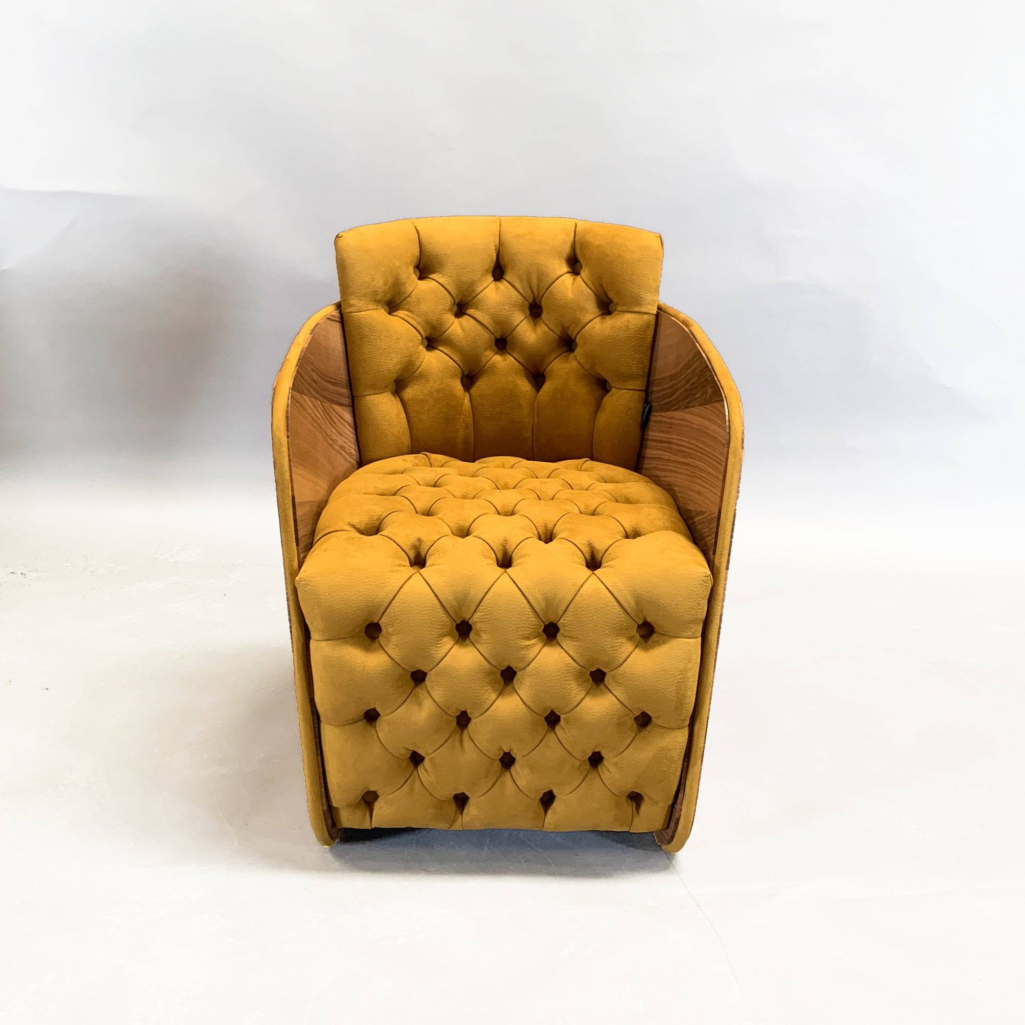Sir Arm Chair Sir-Arm-Yellow - Armchairs - ebarza Furniture UAE | Shop Modern Furniture in Abu Dhabi & Dubai - مفروشات ايبازرا في الامارات | تسوق اثاث عصري وديكورات مميزة في دبي وابوظبي