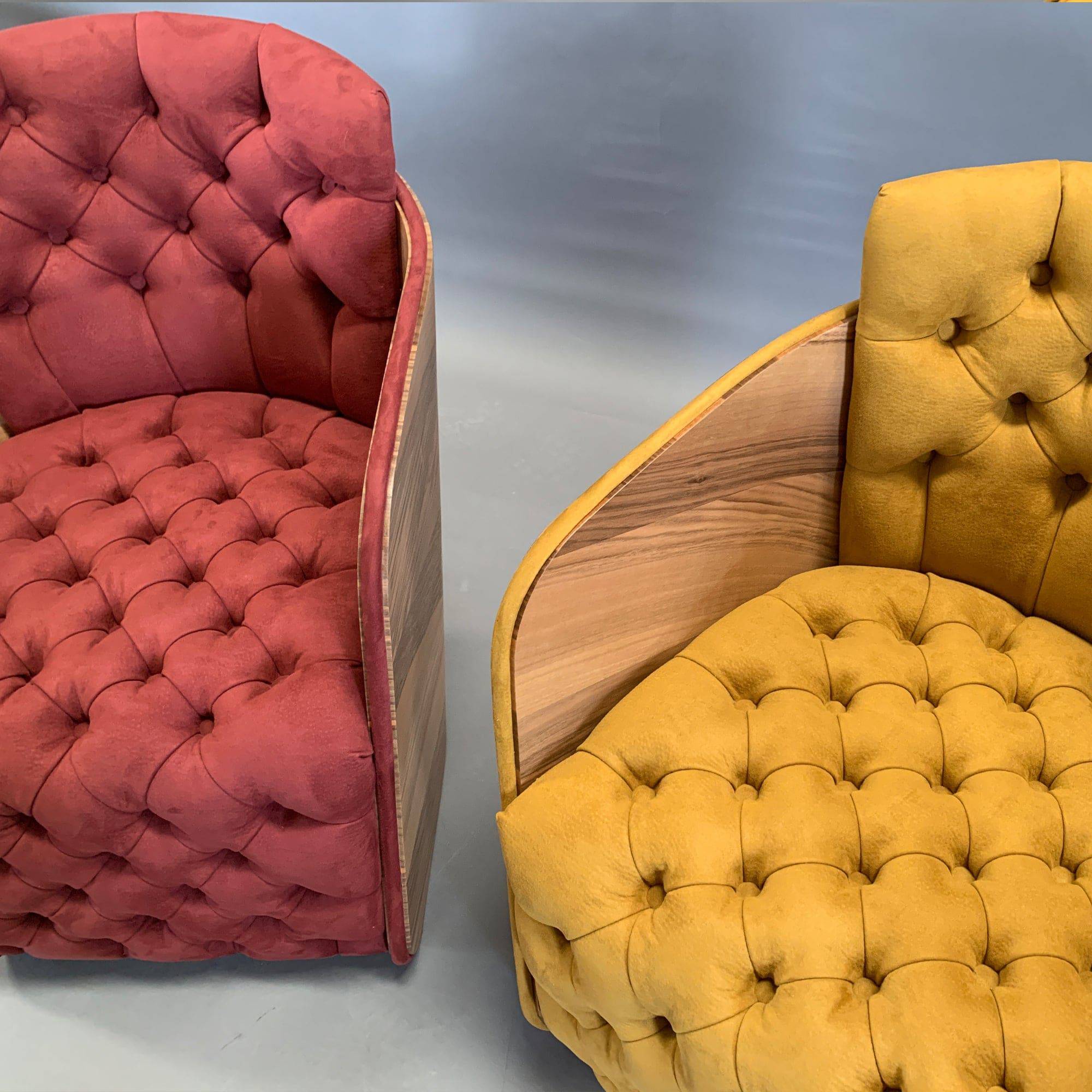 Sir Arm Chair Sir-Arm-Yellow - Armchairs - ebarza Furniture UAE | Shop Modern Furniture in Abu Dhabi & Dubai - مفروشات ايبازرا في الامارات | تسوق اثاث عصري وديكورات مميزة في دبي وابوظبي