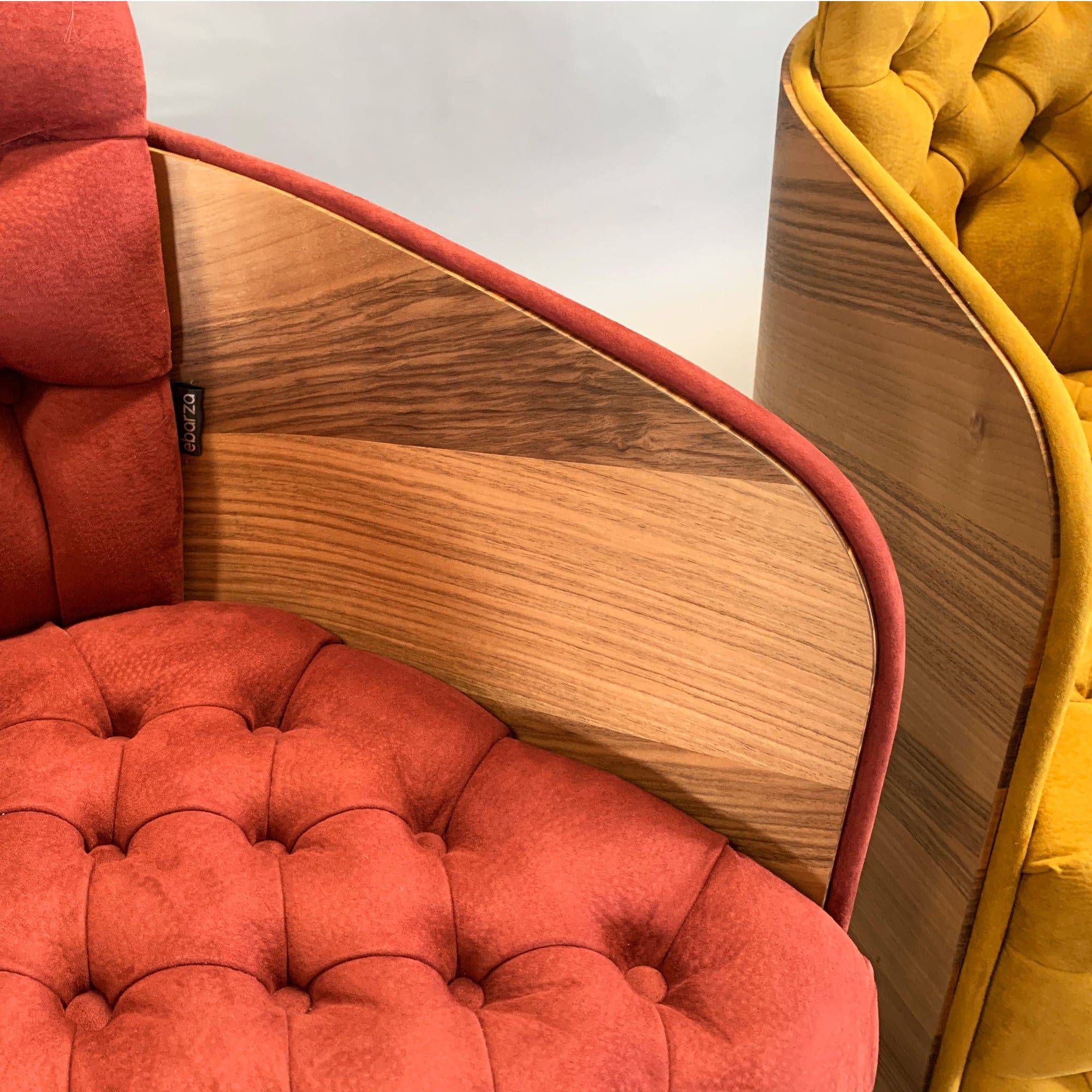 Sir Arm Chair Sir-Arm-Yellow - Armchairs - ebarza Furniture UAE | Shop Modern Furniture in Abu Dhabi & Dubai - مفروشات ايبازرا في الامارات | تسوق اثاث عصري وديكورات مميزة في دبي وابوظبي