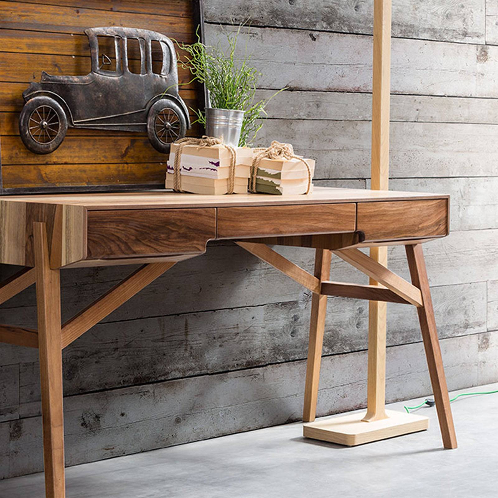 Sir Desk/Console Sir005 - Office Desks - ebarza Furniture UAE | Shop Modern Furniture in Abu Dhabi & Dubai - مفروشات ايبازرا في الامارات | تسوق اثاث عصري وديكورات مميزة في دبي وابوظبي