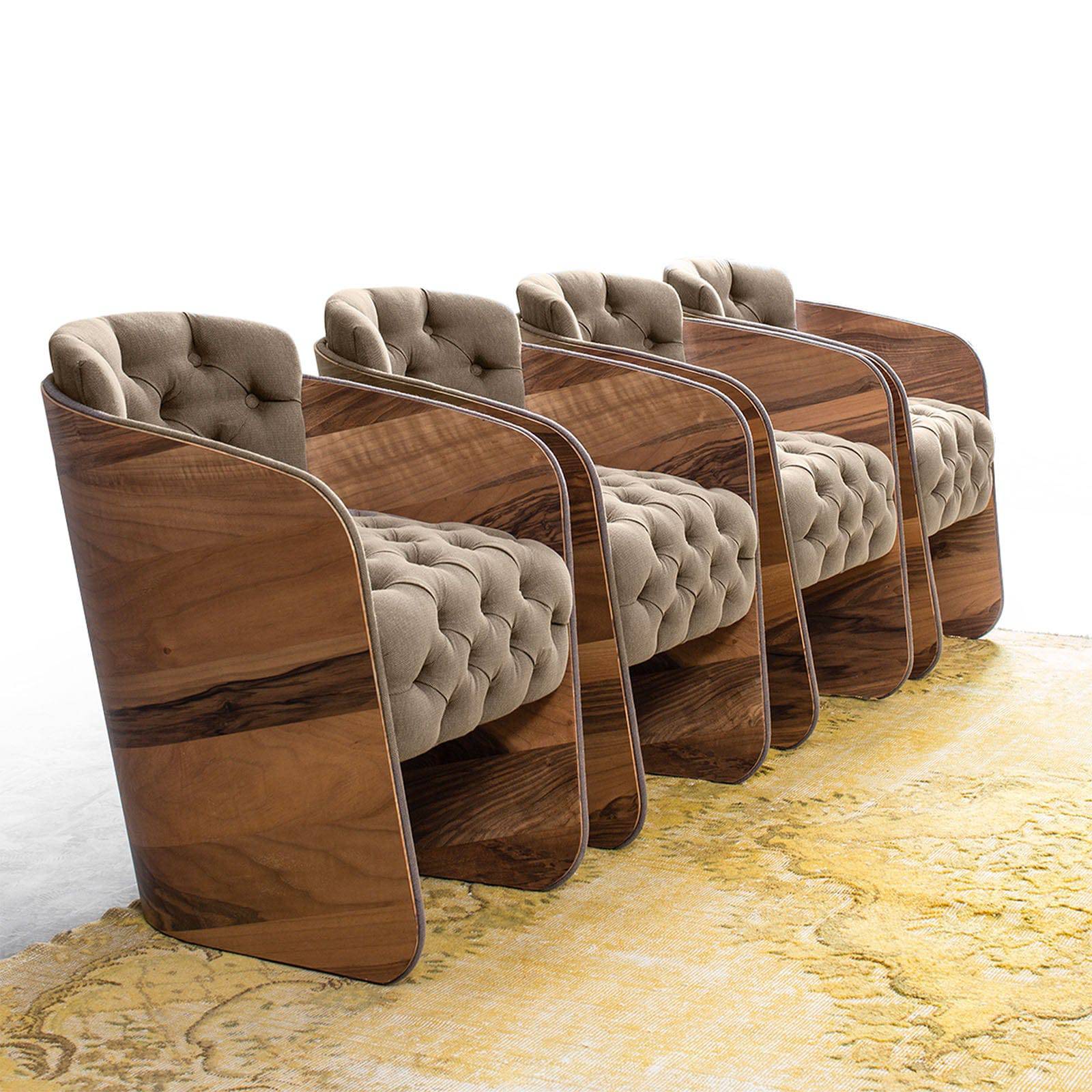 Sir Dining Chair Sir-Small-Beige - Chairs - ebarza Furniture UAE | Shop Modern Furniture in Abu Dhabi & Dubai - مفروشات ايبازرا في الامارات | تسوق اثاث عصري وديكورات مميزة في دبي وابوظبي