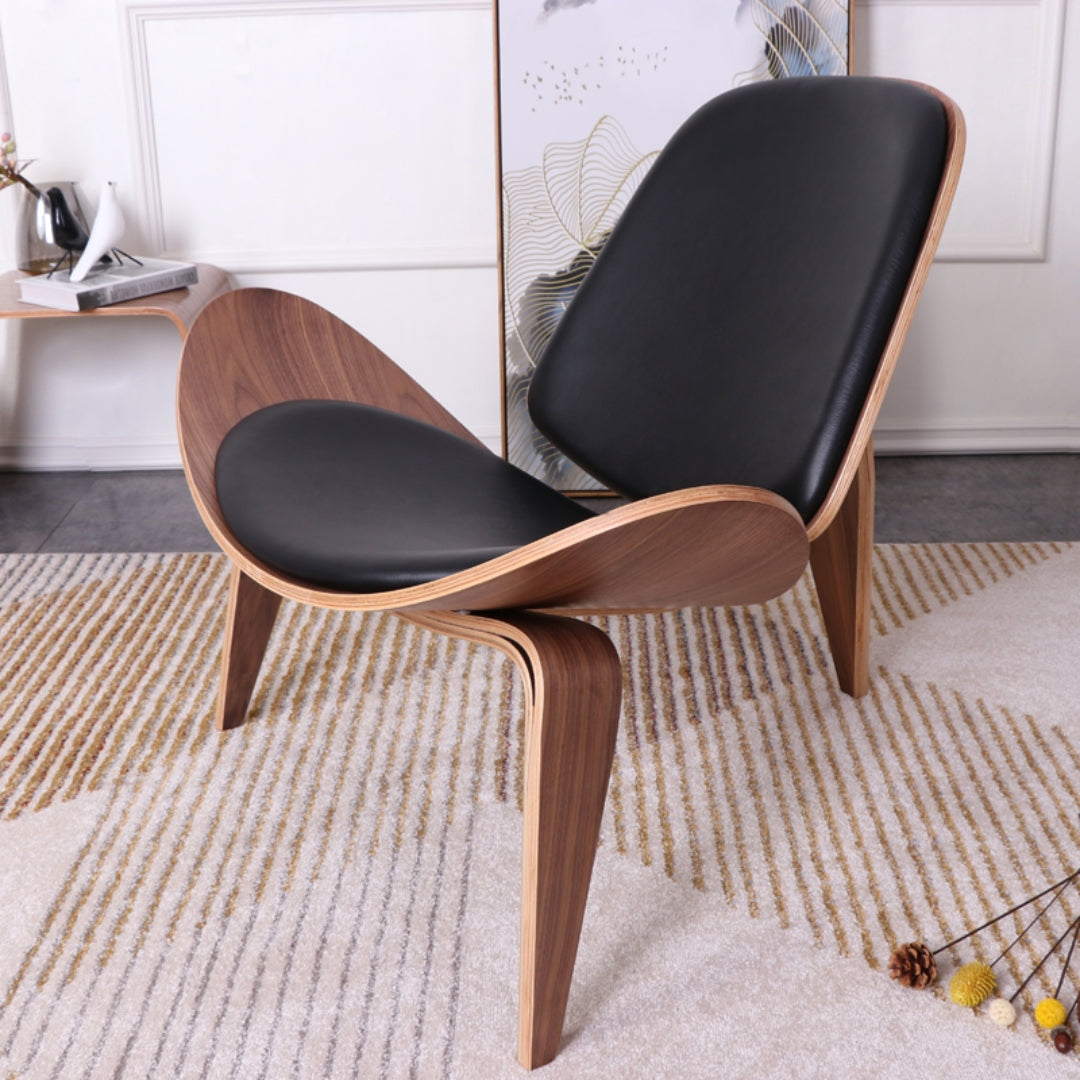 Smile Lounge Chair Bp8023-Wb - Lounge Chairs - ebarza Furniture UAE | Shop Modern Furniture in Abu Dhabi & Dubai - مفروشات ايبازرا في الامارات | تسوق اثاث عصري وديكورات مميزة في دبي وابوظبي