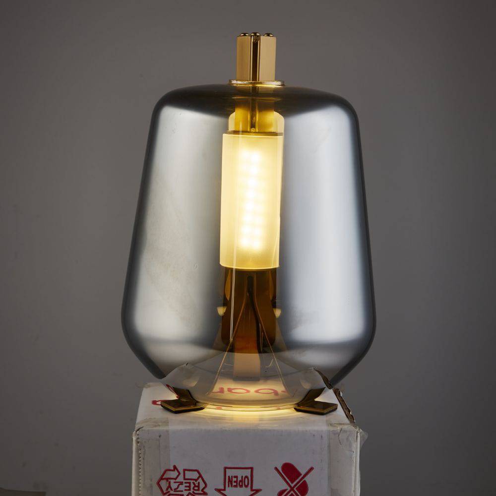 Smoke Table Lamp Cy-Ltd-1015-G - Desk\table Lamps - ebarza Furniture UAE | Shop Modern Furniture in Abu Dhabi & Dubai - مفروشات ايبازرا في الامارات | تسوق اثاث عصري وديكورات مميزة في دبي وابوظبي