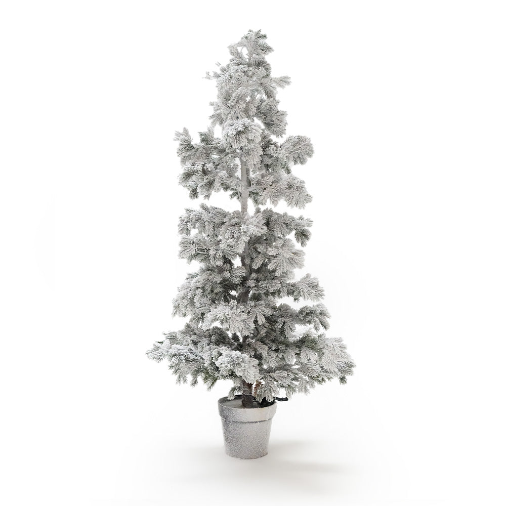Snow Christmas Tree with LED 170cm 17909BSL - Plants - ebarza Furniture UAE | Shop Modern Furniture in Abu Dhabi & Dubai - مفروشات ايبازرا في الامارات | تسوق اثاث عصري وديكورات مميزة في دبي وابوظبي