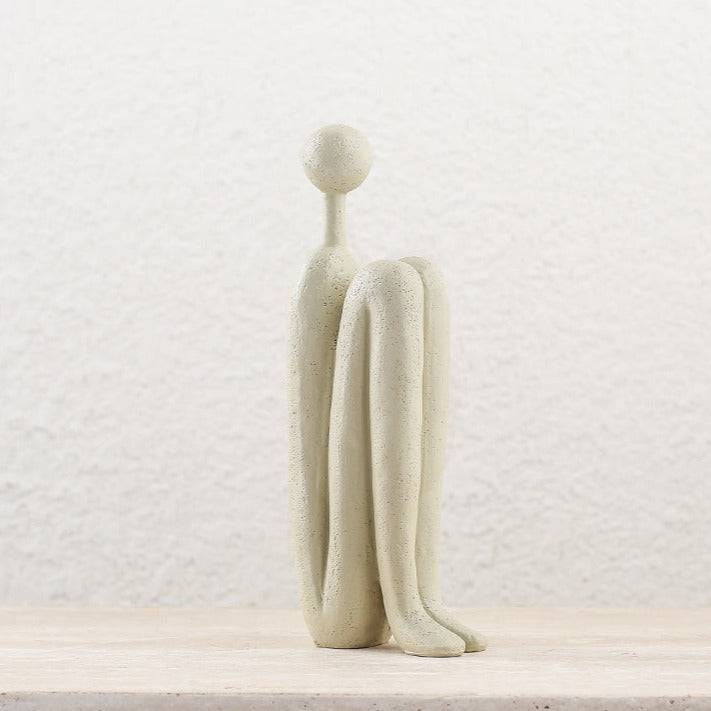 Soft Man Ornament Beige Fc-Sz2190A - Home Decor Figurines - ebarza Furniture UAE | Shop Modern Furniture in Abu Dhabi & Dubai - مفروشات ايبازرا في الامارات | تسوق اثاث عصري وديكورات مميزة في دبي وابوظبي