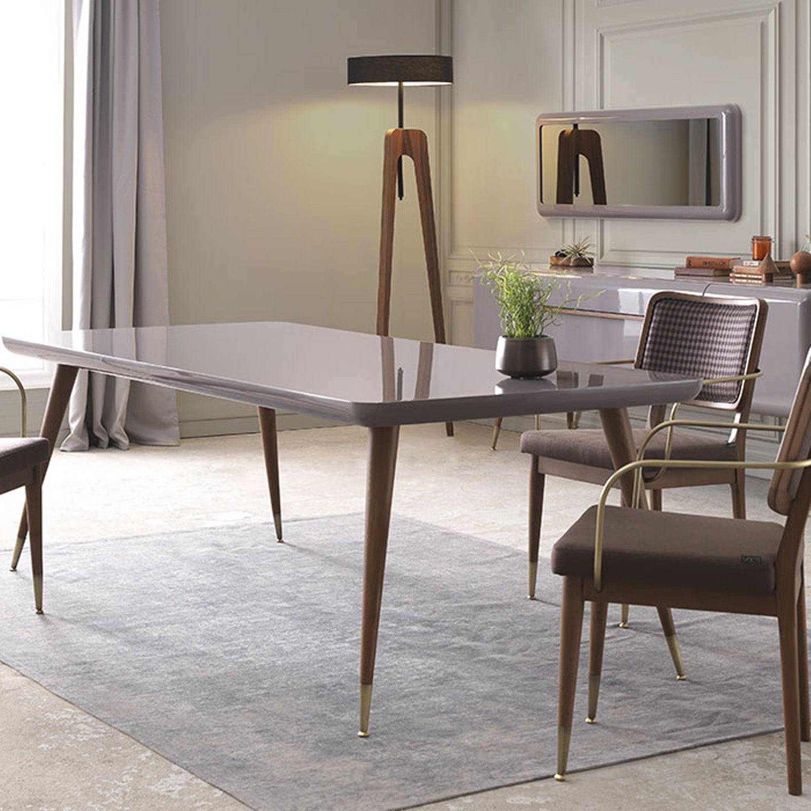 Soho Dining Table Soho-220 - Dining Tables - ebarza Furniture UAE | Shop Modern Furniture in Abu Dhabi & Dubai - مفروشات ايبازرا في الامارات | تسوق اثاث عصري وديكورات مميزة في دبي وابوظبي