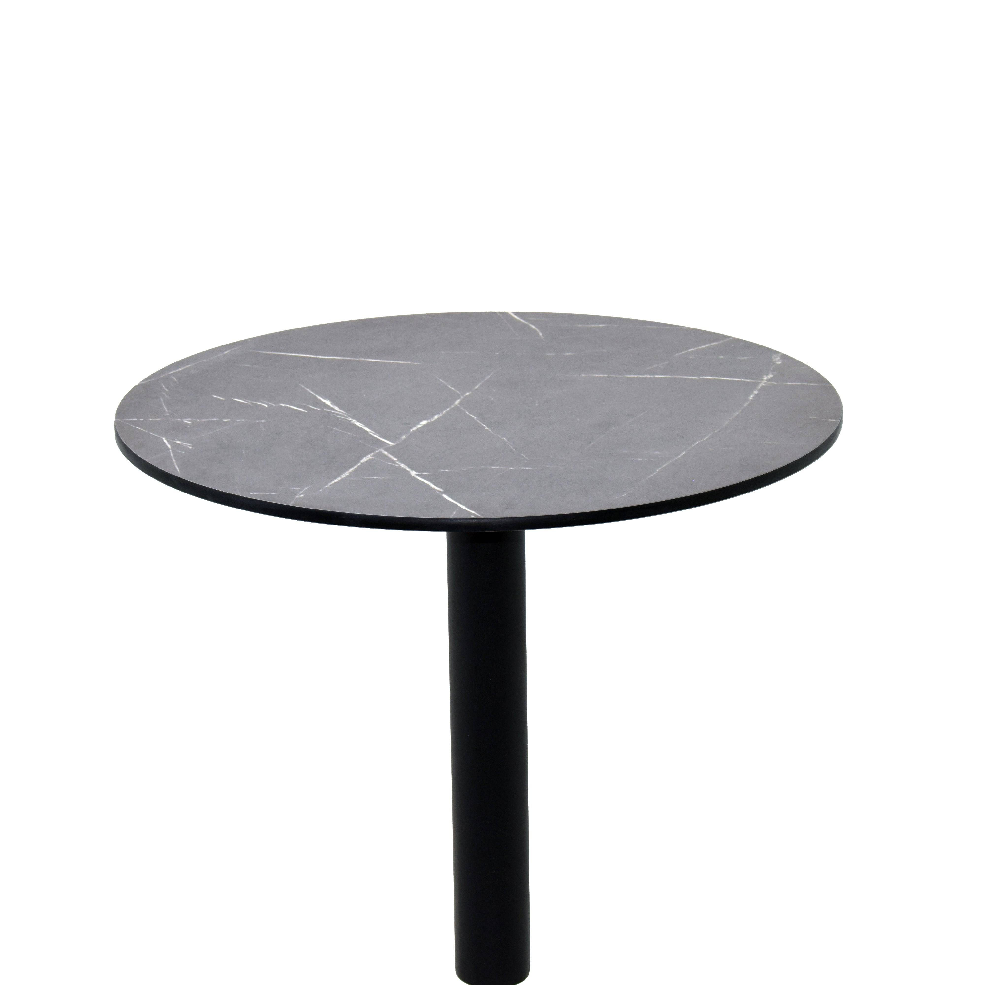 Solid Dark Empredor Round Dining Table Top D70 Sanc-T5743 - Table Tops - ebarza Furniture UAE | Shop Modern Furniture in Abu Dhabi & Dubai - مفروشات ايبازرا في الامارات | تسوق اثاث عصري وديكورات مميزة في دبي وابوظبي