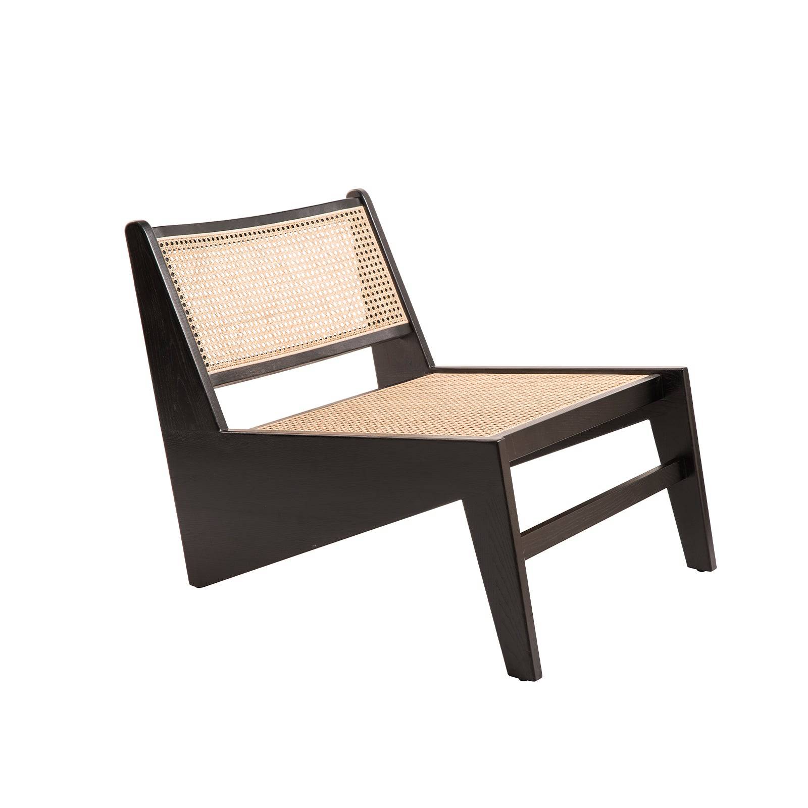 Display Item - Solid Wood And Strip Lounge Chair Lc057 Nakheel -  DISPLAY ITEM - ebarza Furniture UAE | Shop Modern Furniture in Abu Dhabi & Dubai - مفروشات ايبازرا في الامارات | تسوق اثاث عصري وديكورات مميزة في دبي وابوظبي