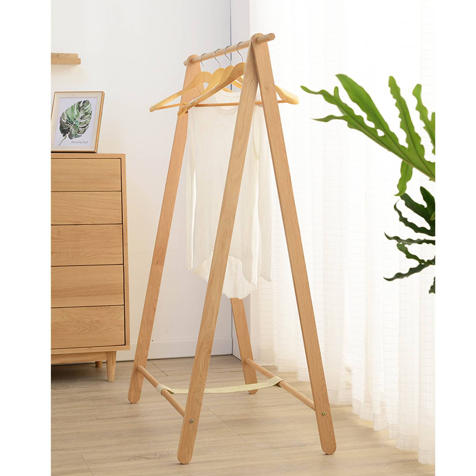 Solid Wood Hanger Ch-025-N - Hangers - ebarza Furniture UAE | Shop Modern Furniture in Abu Dhabi & Dubai - مفروشات ايبازرا في الامارات | تسوق اثاث عصري وديكورات مميزة في دبي وابوظبي
