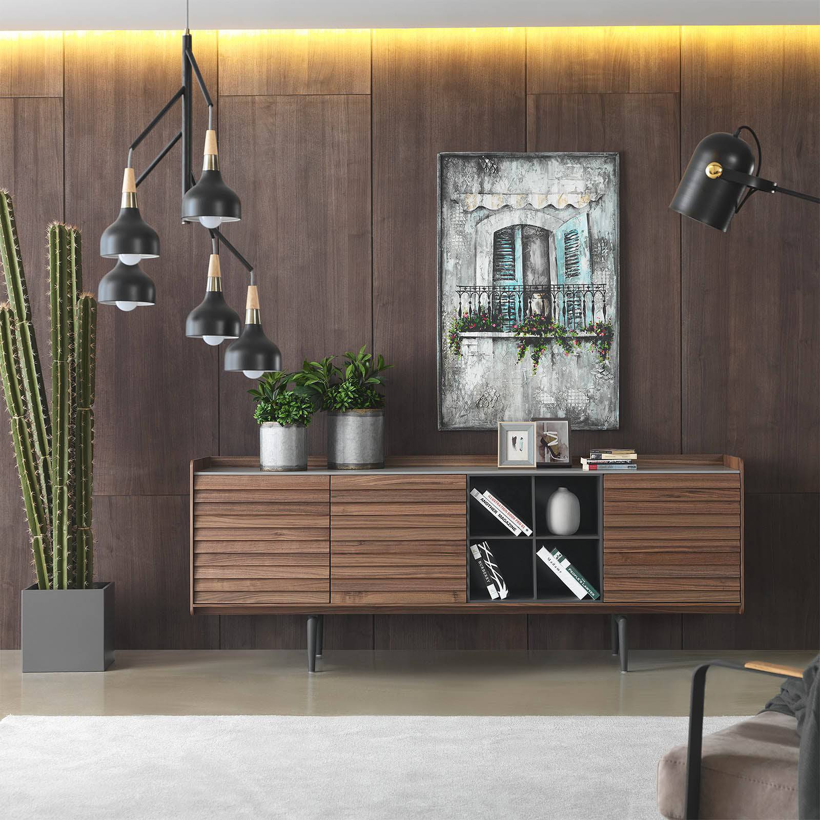 Solo Sideboard Solo004 - Sideboards - ebarza Furniture UAE | Shop Modern Furniture in Abu Dhabi & Dubai - مفروشات ايبازرا في الامارات | تسوق اثاث عصري وديكورات مميزة في دبي وابوظبي