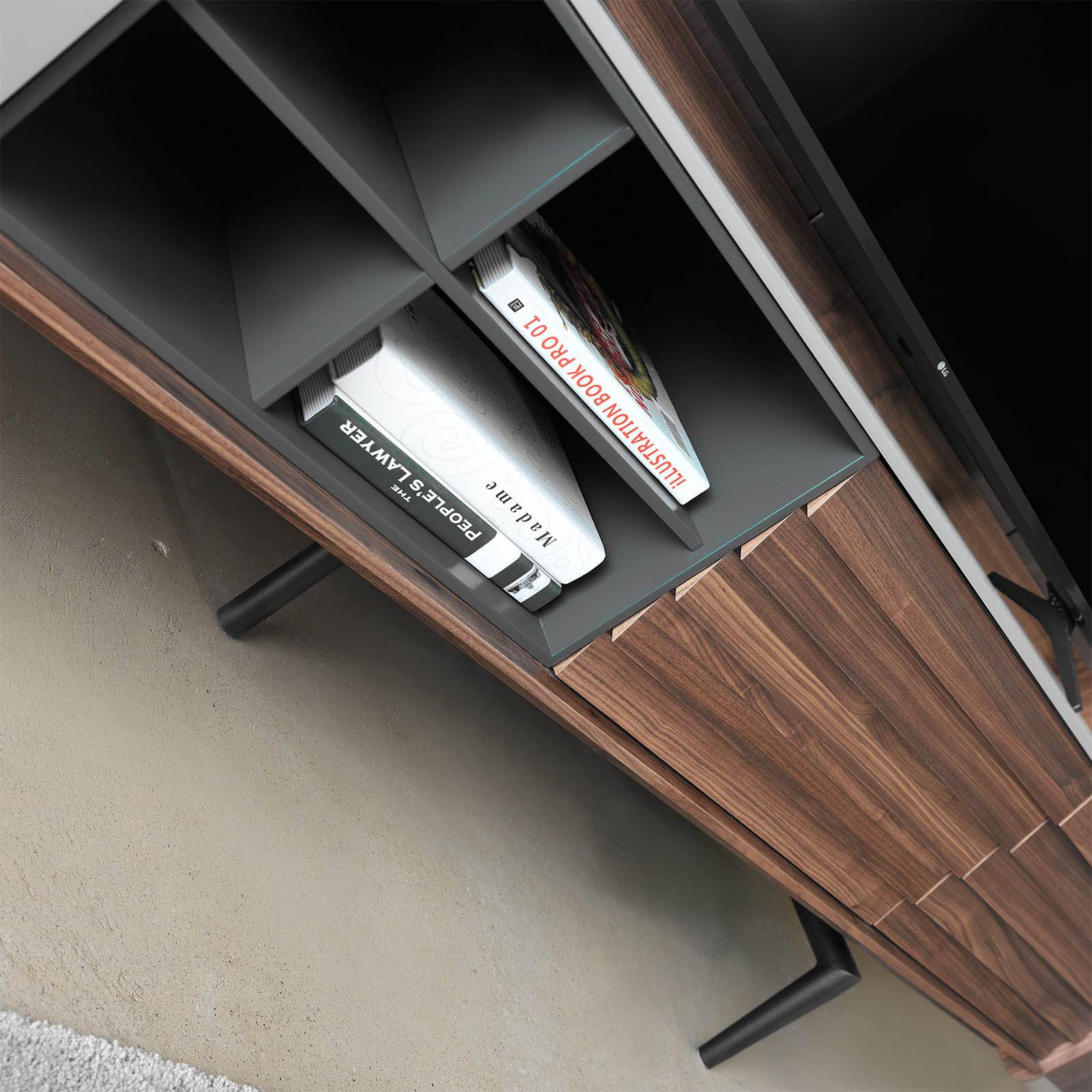 Solo Tv Unit Solo006 - TV Units - ebarza Furniture UAE | Shop Modern Furniture in Abu Dhabi & Dubai - مفروشات ايبازرا في الامارات | تسوق اثاث عصري وديكورات مميزة في دبي وابوظبي