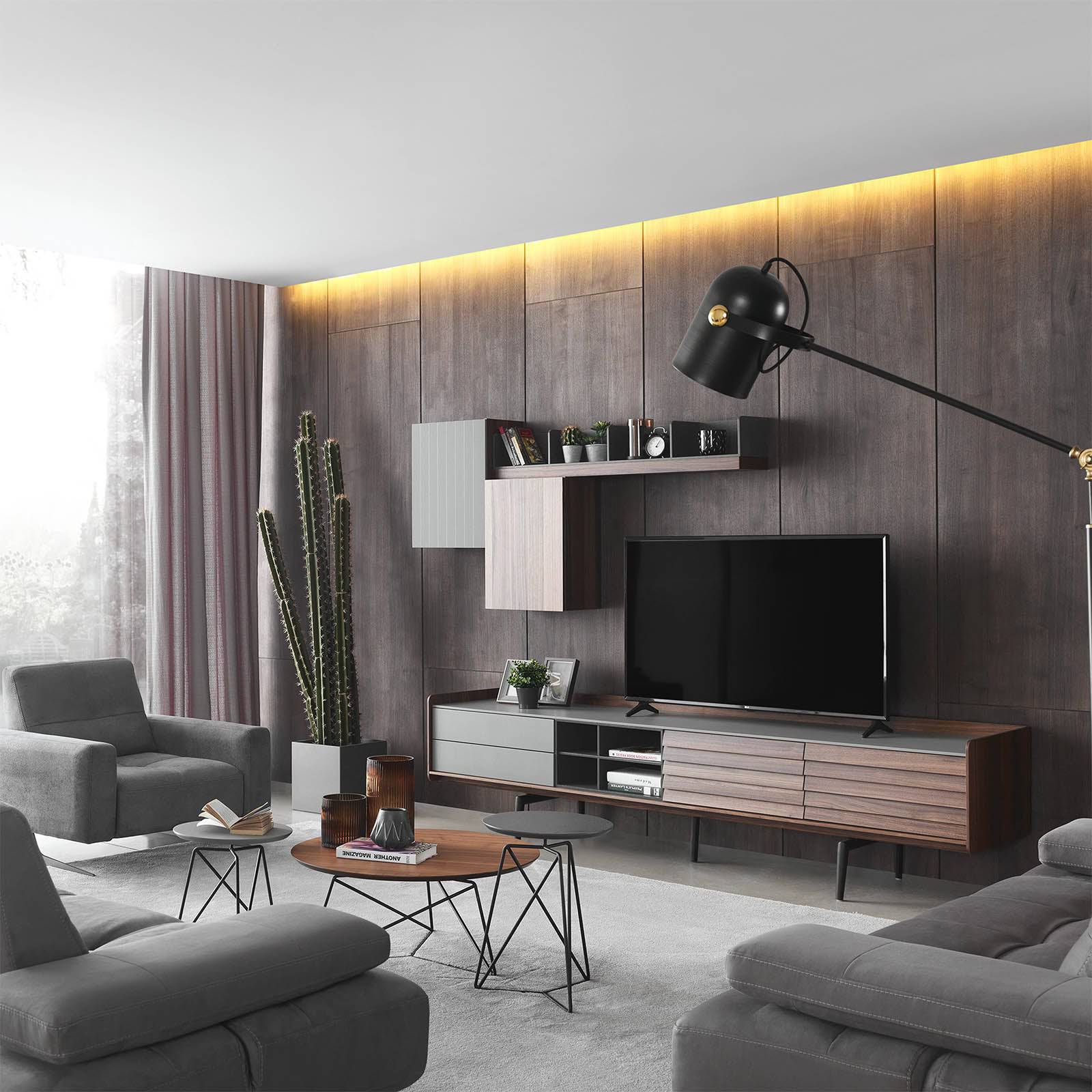 Solo Tv Unit Solo006 - TV Units - ebarza Furniture UAE | Shop Modern Furniture in Abu Dhabi & Dubai - مفروشات ايبازرا في الامارات | تسوق اثاث عصري وديكورات مميزة في دبي وابوظبي