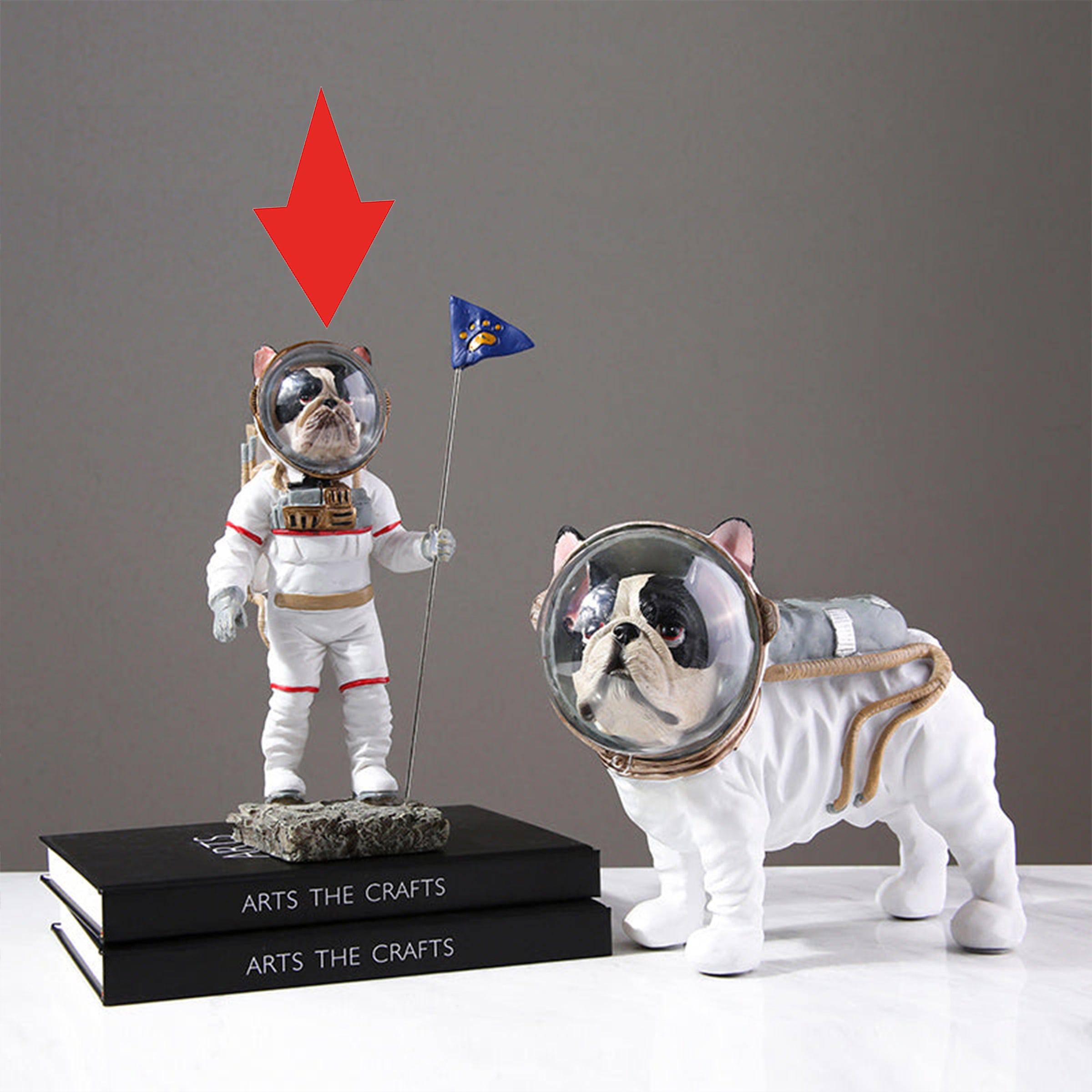 Space Dog -B Fa-Sz1807B -  Home Decor Figurines - ebarza Furniture UAE | Shop Modern Furniture in Abu Dhabi & Dubai - مفروشات ايبازرا في الامارات | تسوق اثاث عصري وديكورات مميزة في دبي وابوظبي