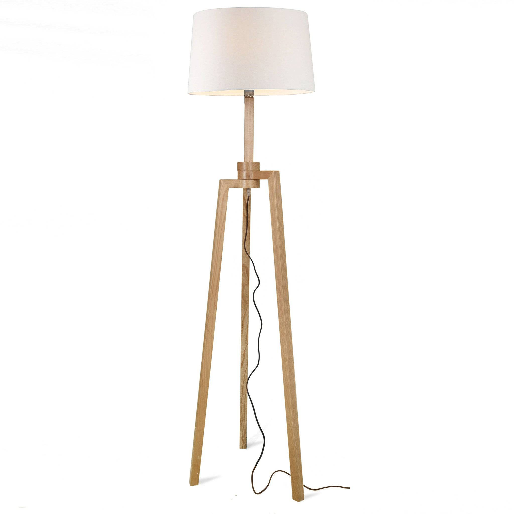 Spider Solid Wood Floor Lamp Bpmt16-N - Floor Lamps - ebarza Furniture UAE | Shop Modern Furniture in Abu Dhabi & Dubai - مفروشات ايبازرا في الامارات | تسوق اثاث عصري وديكورات مميزة في دبي وابوظبي