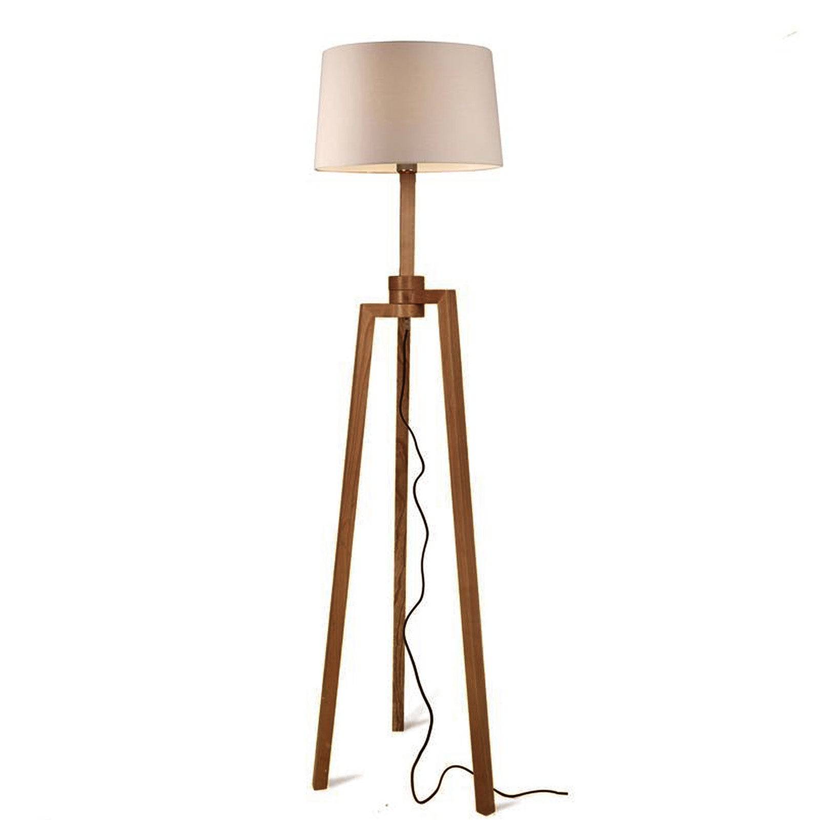 Spider Solid Wood Floor Lamp Bpmt16-W - Floor Lamps - ebarza Furniture UAE | Shop Modern Furniture in Abu Dhabi & Dubai - مفروشات ايبازرا في الامارات | تسوق اثاث عصري وديكورات مميزة في دبي وابوظبي
