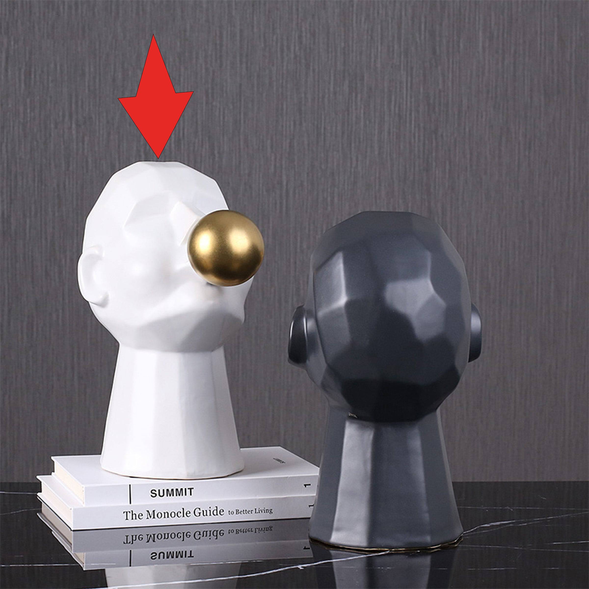 Spit Bubbles Decoration-White Fa-D2043A - Home Decor Figurines - ebarza Furniture UAE | Shop Modern Furniture in Abu Dhabi & Dubai - مفروشات ايبازرا في الامارات | تسوق اثاث عصري وديكورات مميزة في دبي وابوظبي