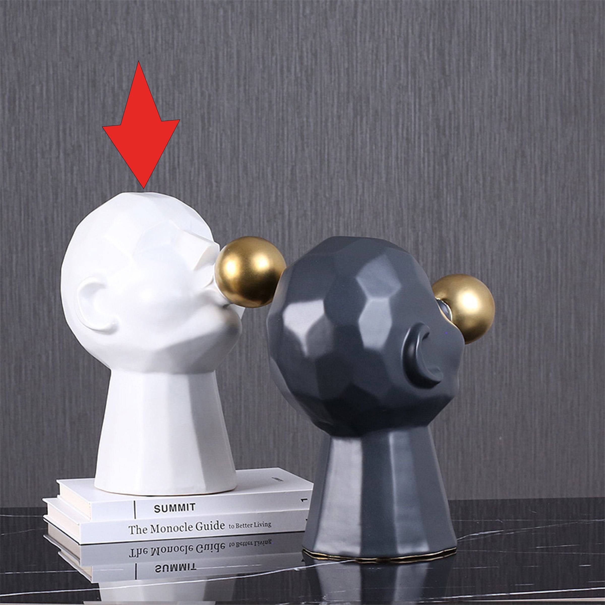Spit Bubbles Decoration-White Fa-D2043A - Home Decor Figurines - ebarza Furniture UAE | Shop Modern Furniture in Abu Dhabi & Dubai - مفروشات ايبازرا في الامارات | تسوق اثاث عصري وديكورات مميزة في دبي وابوظبي