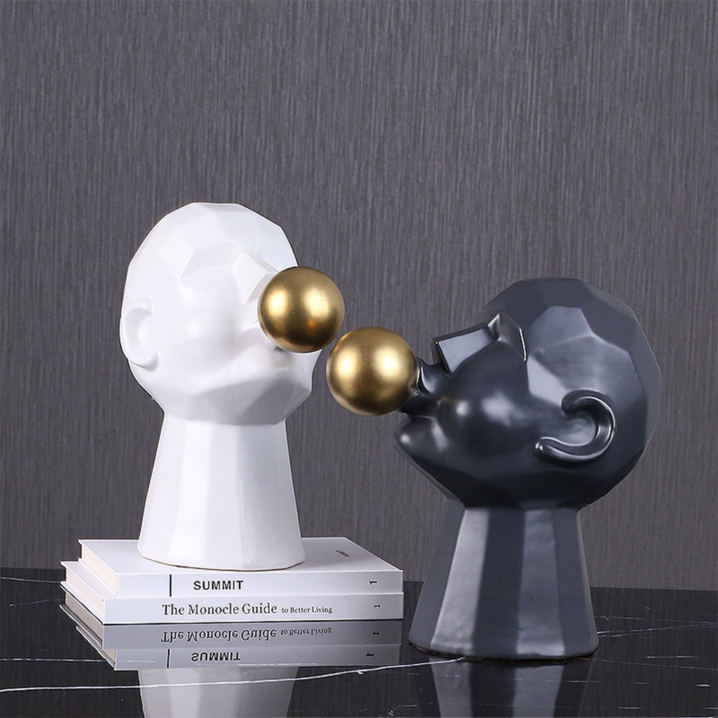 Spit Bubbles Decoration-White Fa-D2043A - Home Decor Figurines - ebarza Furniture UAE | Shop Modern Furniture in Abu Dhabi & Dubai - مفروشات ايبازرا في الامارات | تسوق اثاث عصري وديكورات مميزة في دبي وابوظبي