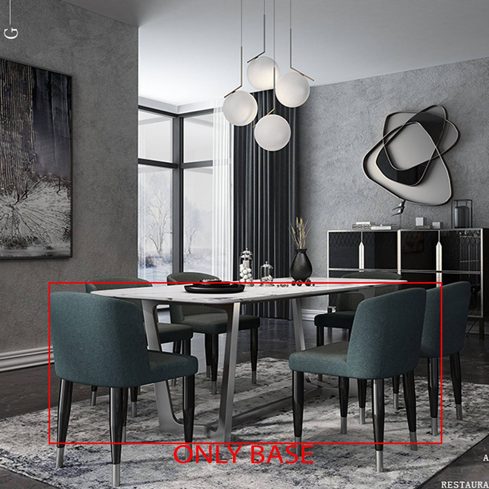 Stainless Steel Table Base Tg-282-200-C - Table bases - ebarza Furniture UAE | Shop Modern Furniture in Abu Dhabi & Dubai - مفروشات ايبازرا في الامارات | تسوق اثاث عصري وديكورات مميزة في دبي وابوظبي