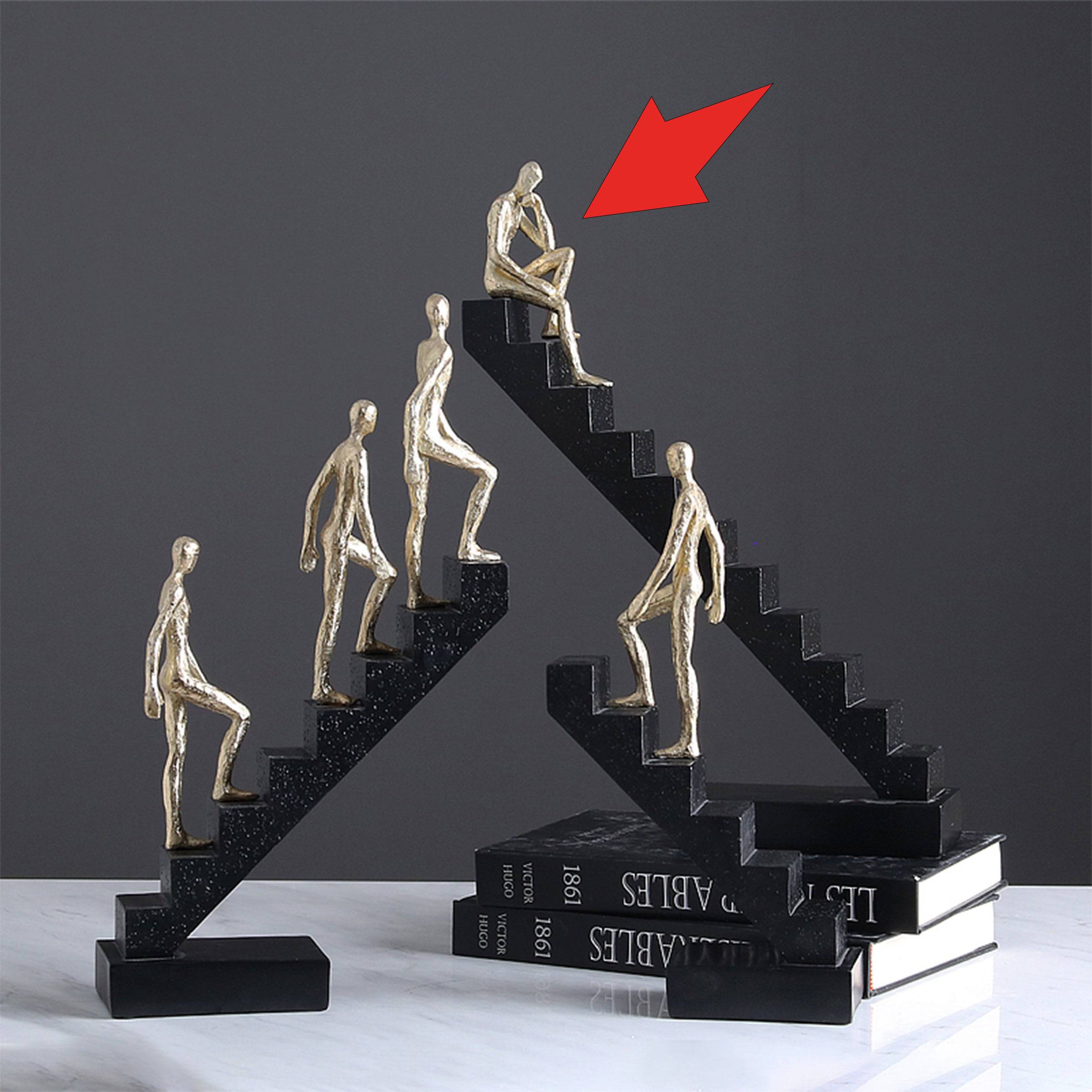 Stair Of Ambition Fa-Sz2008A - Home Decor Figurines - ebarza Furniture UAE | Shop Modern Furniture in Abu Dhabi & Dubai - مفروشات ايبازرا في الامارات | تسوق اثاث عصري وديكورات مميزة في دبي وابوظبي