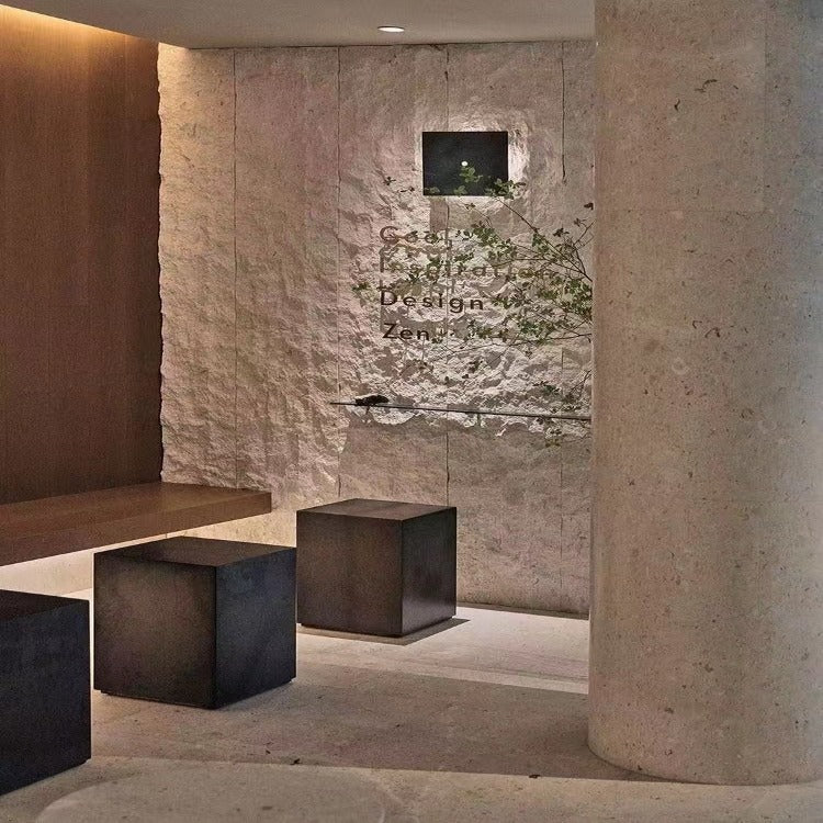 Sample of Flexible Stone Cladding Starmoon Stone  Star-beige052-Sample -  Wall panels samples - ebarza Furniture UAE | Shop Modern Furniture in Abu Dhabi & Dubai - مفروشات ايبازرا في الامارات | تسوق اثاث عصري وديكورات مميزة في دبي وابوظبي