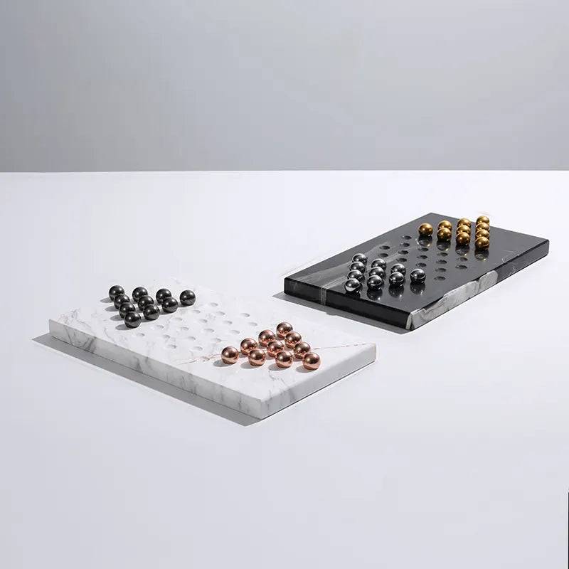 Steel Ball Chess - Black Fb-T2207B - Home Decor Figurines - ebarza Furniture UAE | Shop Modern Furniture in Abu Dhabi & Dubai - مفروشات ايبازرا في الامارات | تسوق اثاث عصري وديكورات مميزة في دبي وابوظبي