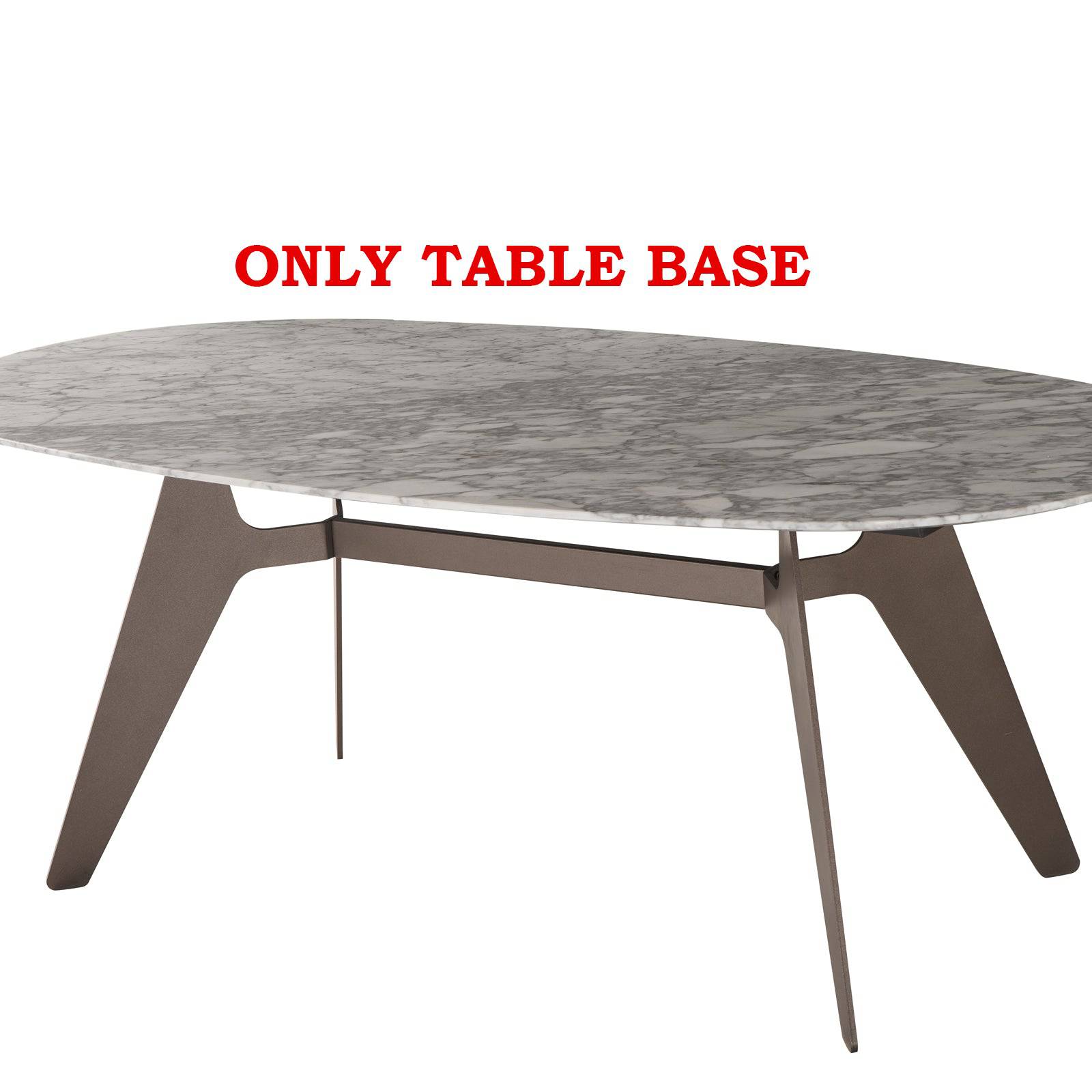 Steel Dining Table Legs Dt012-Legs -  Table bases - ebarza Furniture UAE | Shop Modern Furniture in Abu Dhabi & Dubai - مفروشات ايبازرا في الامارات | تسوق اثاث عصري وديكورات مميزة في دبي وابوظبي