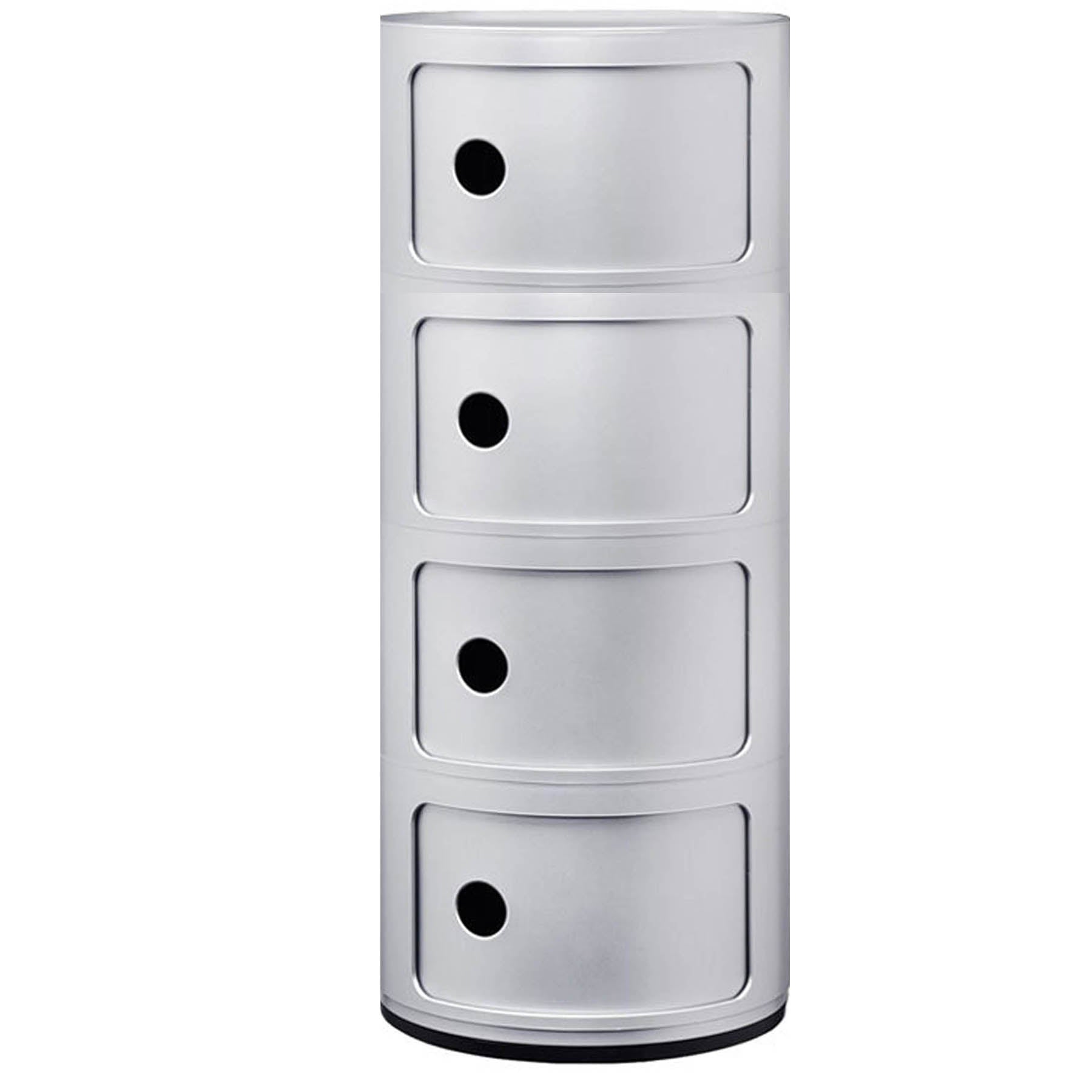 Storage/Bedside Table Bb-02B-W - Side Tables - ebarza Furniture UAE | Shop Modern Furniture in Abu Dhabi & Dubai - مفروشات ايبازرا في الامارات | تسوق اثاث عصري وديكورات مميزة في دبي وابوظبي