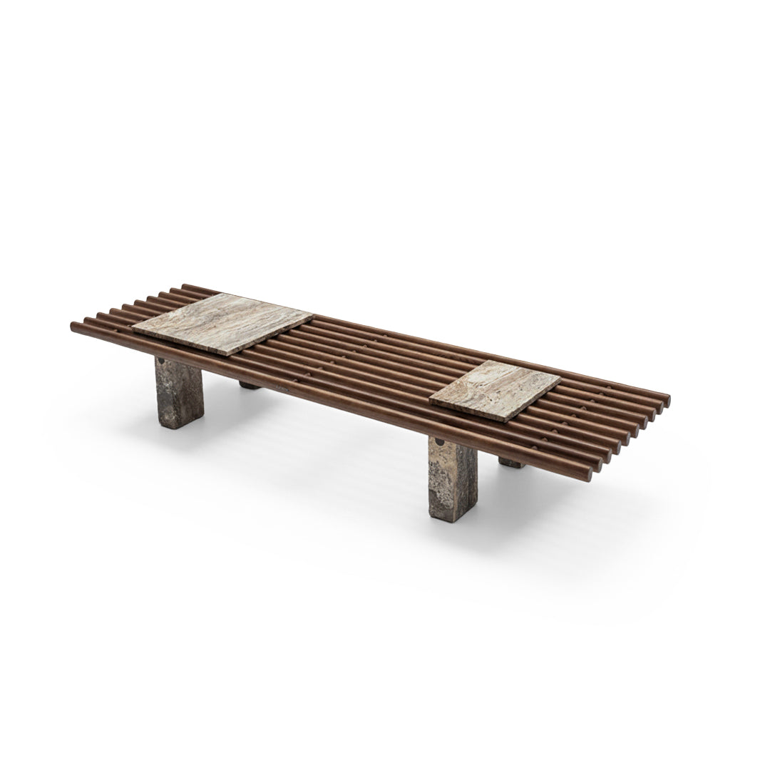 Strata Long coffee Table/ Bench - JK-D183 - Coffee Tables - ebarza Furniture UAE | Shop Modern Furniture in Abu Dhabi & Dubai - مفروشات ايبازرا في الامارات | تسوق اثاث عصري وديكورات مميزة في دبي وابوظبي