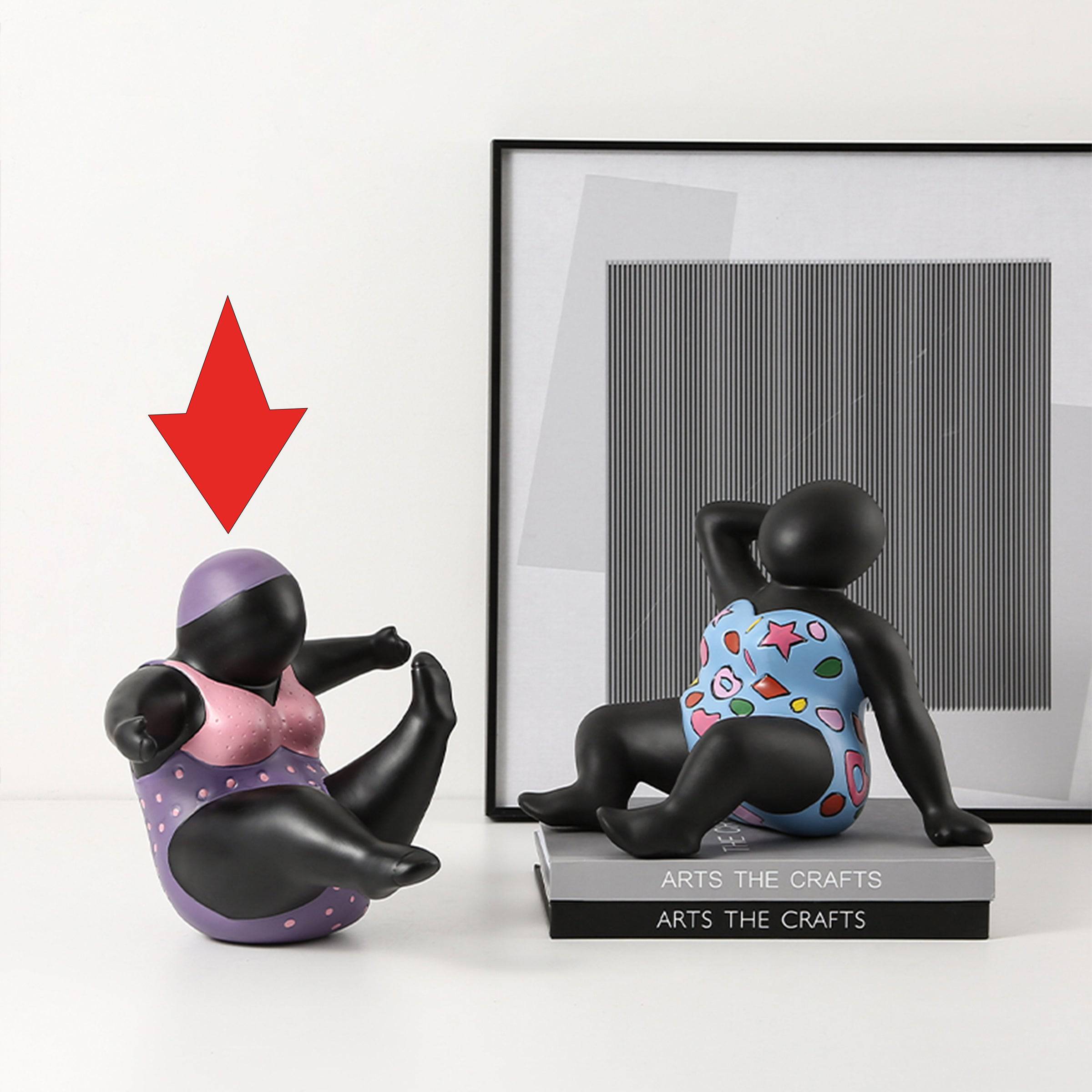 Swimsuit Character A Fc-Sz2152A -  Home Decor Figurines - ebarza Furniture UAE | Shop Modern Furniture in Abu Dhabi & Dubai - مفروشات ايبازرا في الامارات | تسوق اثاث عصري وديكورات مميزة في دبي وابوظبي