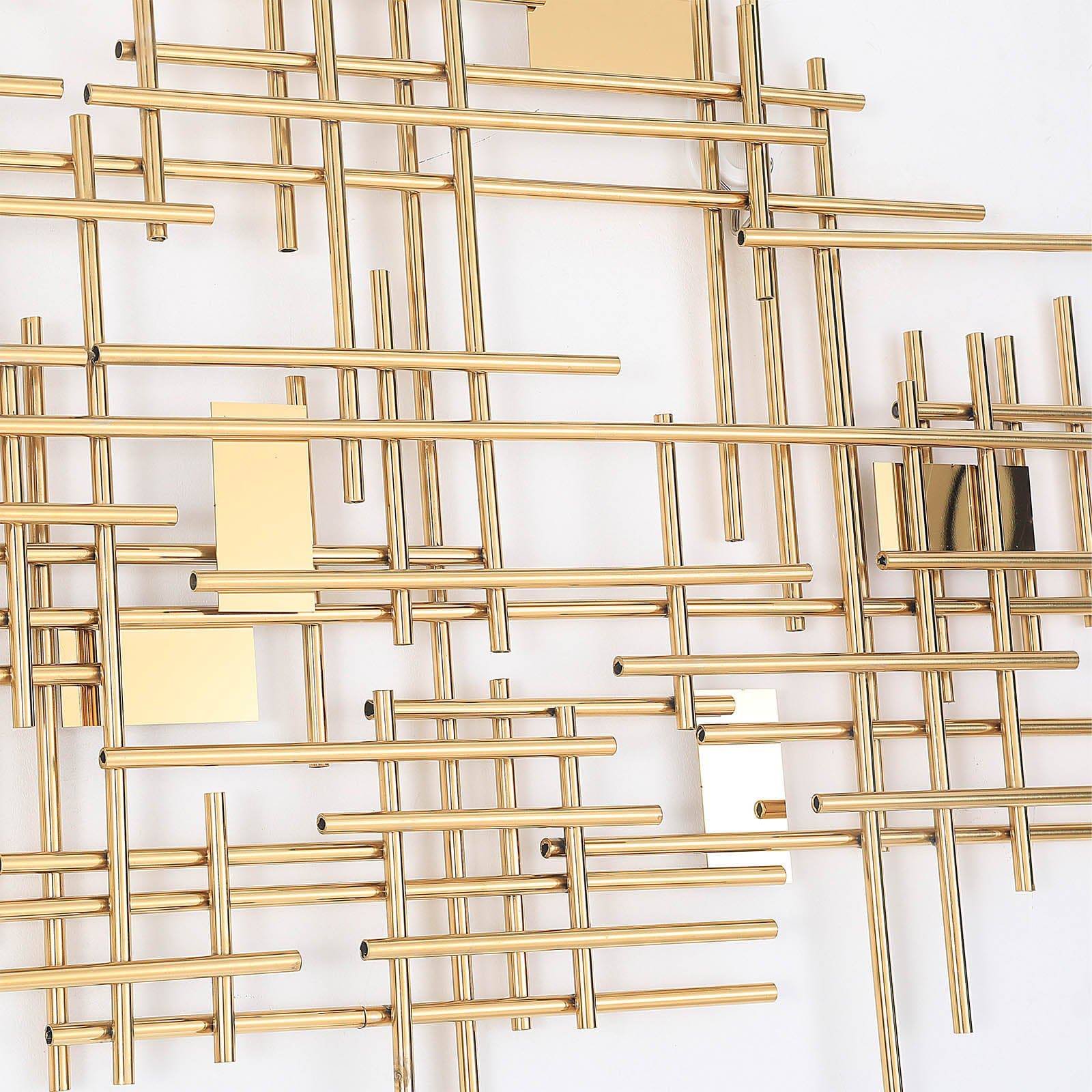 Tangle Handcrafted Stainless Steel Artwork B0035- Z08035 - Artwork - ebarza Furniture UAE | Shop Modern Furniture in Abu Dhabi & Dubai - مفروشات ايبازرا في الامارات | تسوق اثاث عصري وديكورات مميزة في دبي وابوظبي