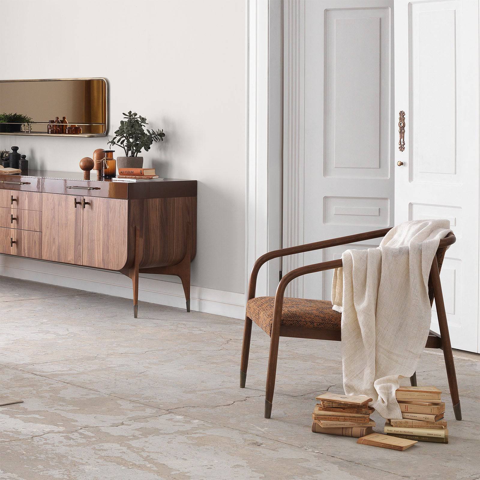 Tergum Lounge Chair Terg-Brown - Lounge Chairs - ebarza Furniture UAE | Shop Modern Furniture in Abu Dhabi & Dubai - مفروشات ايبازرا في الامارات | تسوق اثاث عصري وديكورات مميزة في دبي وابوظبي