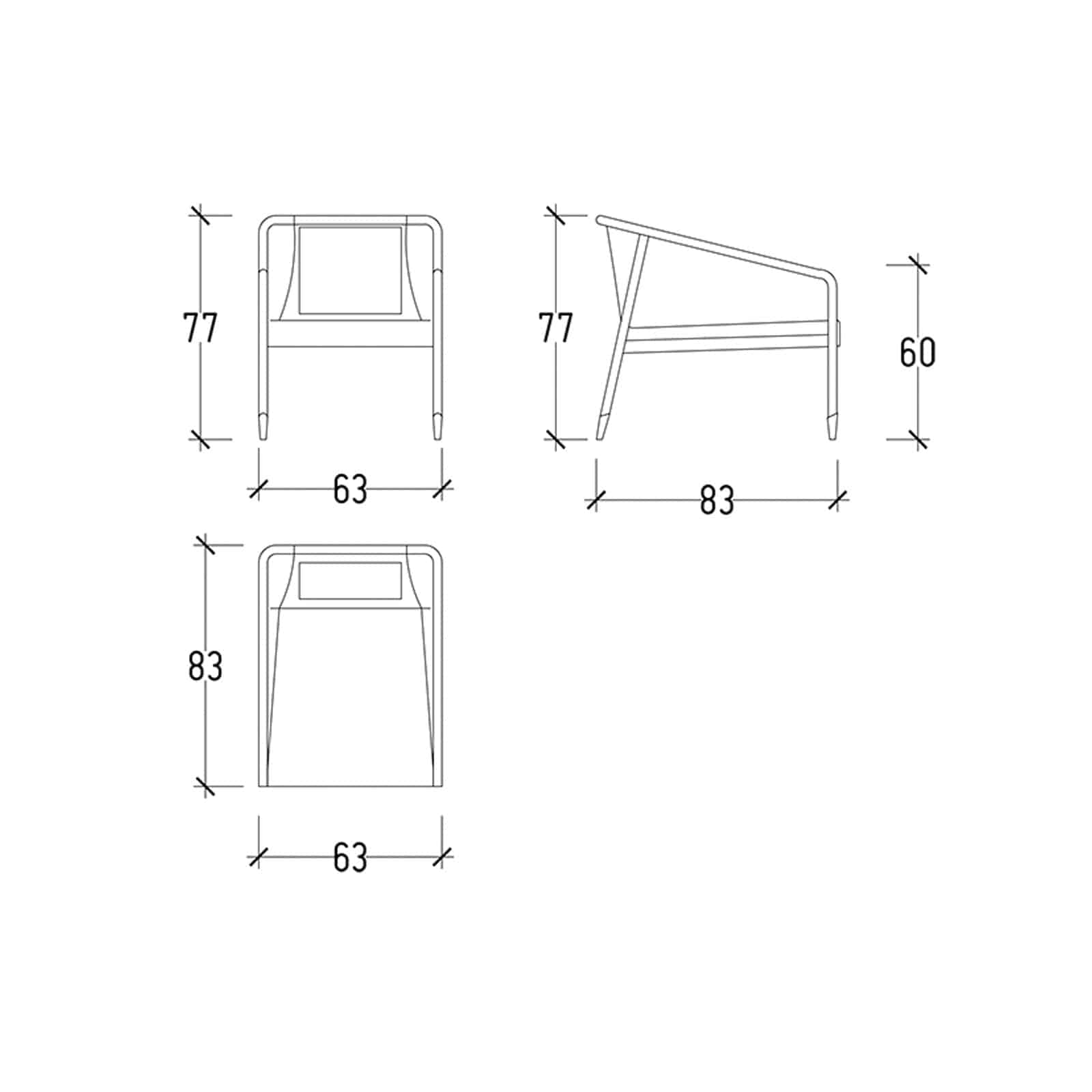 Tergum Lounge Chair Terg-Green - Lounge Chairs - ebarza Furniture UAE | Shop Modern Furniture in Abu Dhabi & Dubai - مفروشات ايبازرا في الامارات | تسوق اثاث عصري وديكورات مميزة في دبي وابوظبي