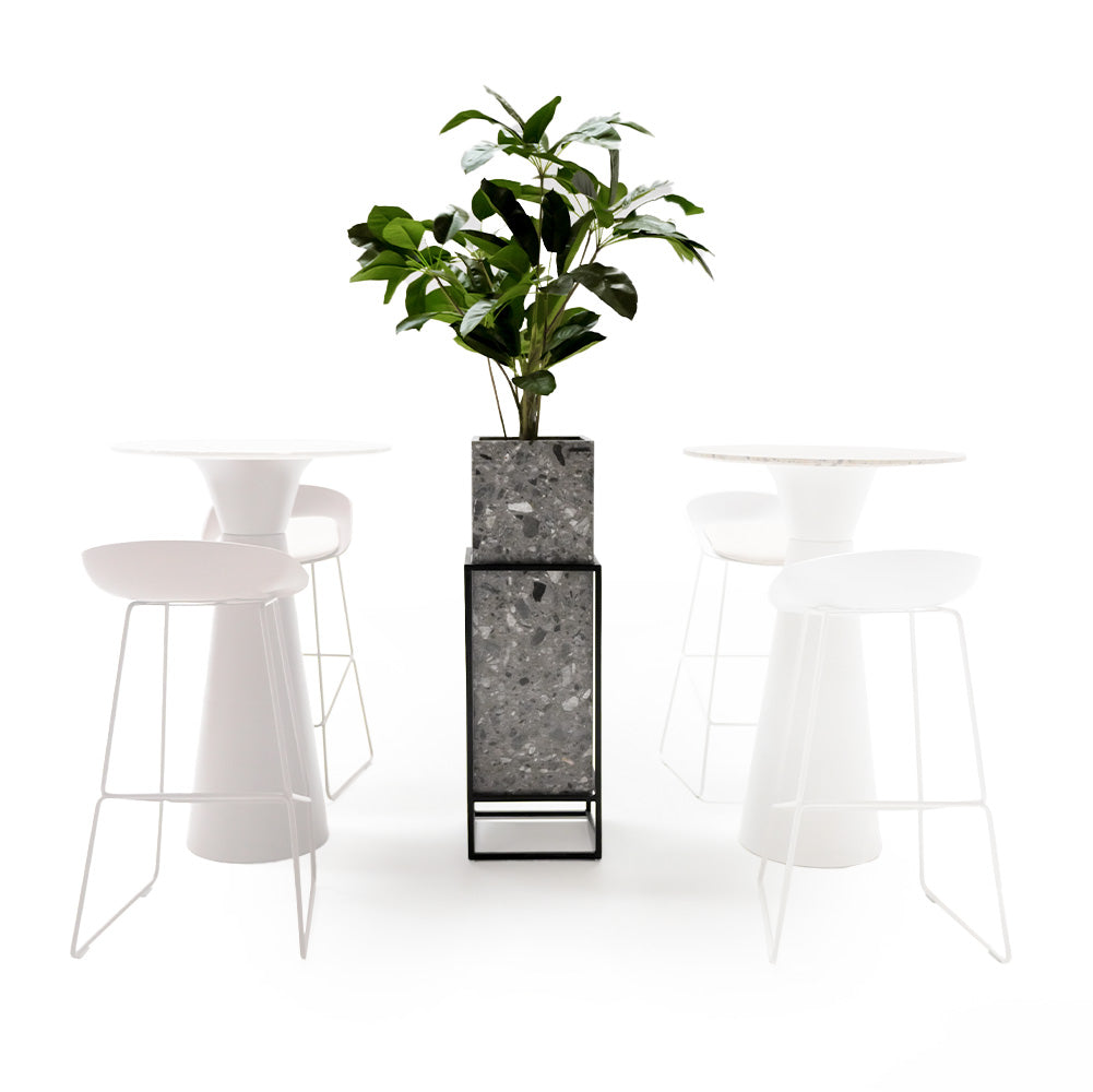 Terrazzo Planter Box 307-N0370 - Planter Boxes - ebarza Furniture UAE | Shop Modern Furniture in Abu Dhabi & Dubai - مفروشات ايبازرا في الامارات | تسوق اثاث عصري وديكورات مميزة في دبي وابوظبي