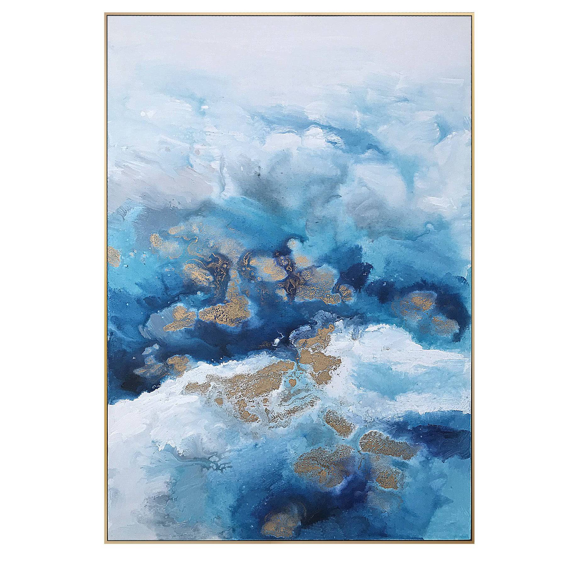 The Lost Islands Hand Painted Art Painting With 130X90 Cm Frame Soaap055Sm -  Paintings - ebarza Furniture UAE | Shop Modern Furniture in Abu Dhabi & Dubai - مفروشات ايبازرا في الامارات | تسوق اثاث عصري وديكورات مميزة في دبي وابوظبي