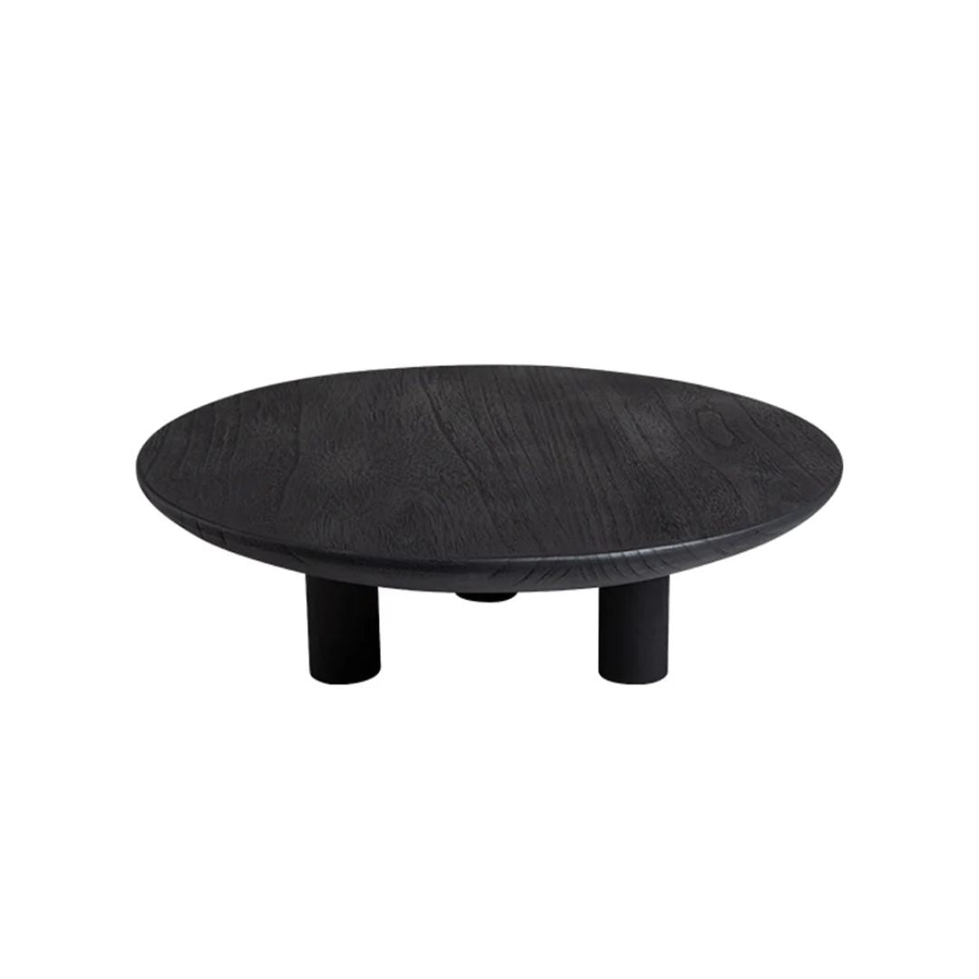 Three-Legged Wooden Tray-Black FB-MC23008 - Trays - ebarza Furniture UAE | Shop Modern Furniture in Abu Dhabi & Dubai - مفروشات ايبازرا في الامارات | تسوق اثاث عصري وديكورات مميزة في دبي وابوظبي