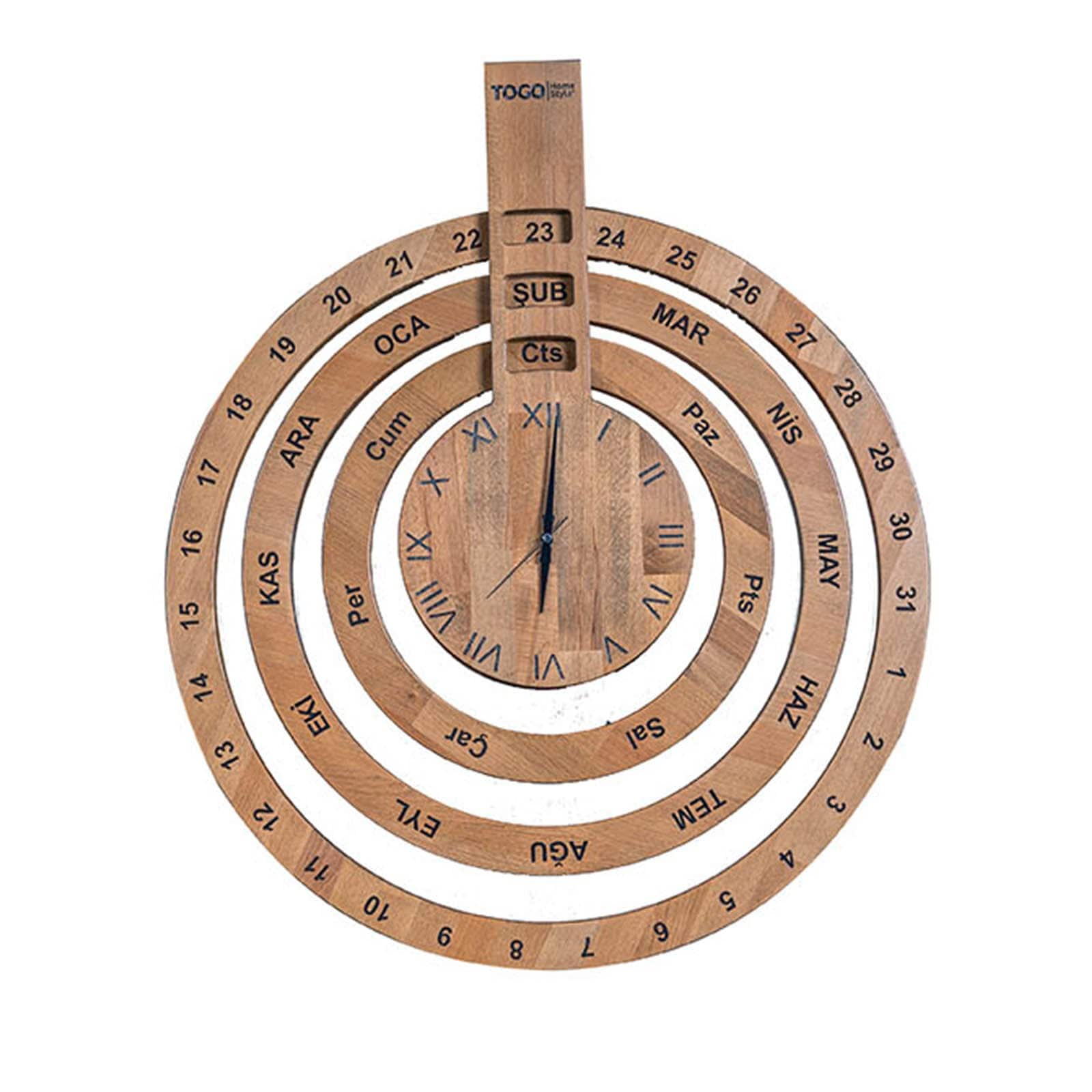 Times Clock - Clocks - ebarza Furniture UAE | Shop Modern Furniture in Abu Dhabi & Dubai - مفروشات ايبازرا في الامارات | تسوق اثاث عصري وديكورات مميزة في دبي وابوظبي