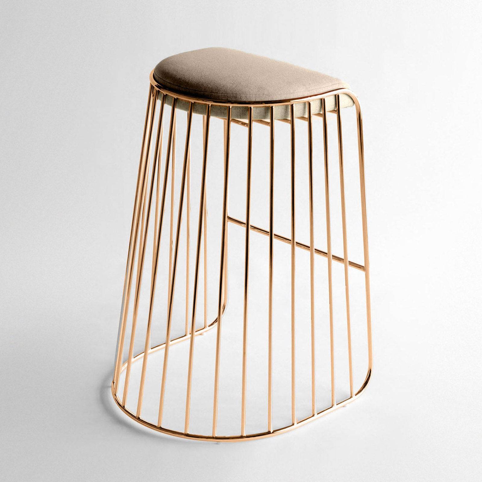Torino Bar Stool 64Cm Bp8803G - Bar Stools - ebarza Furniture UAE | Shop Modern Furniture in Abu Dhabi & Dubai - مفروشات ايبازرا في الامارات | تسوق اثاث عصري وديكورات مميزة في دبي وابوظبي