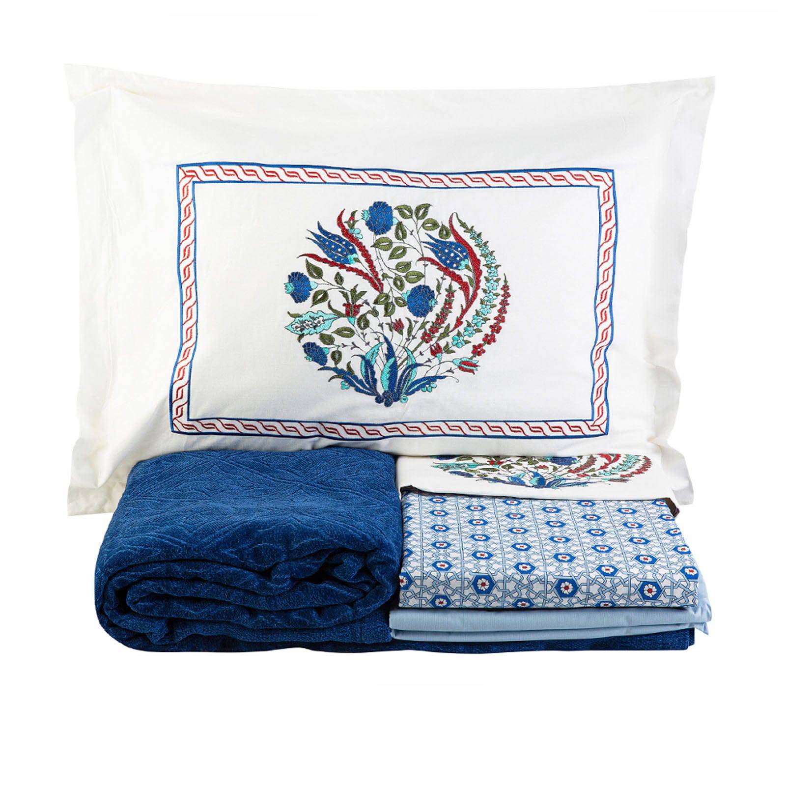 Tulipa Nish Bedding Set 200.15.01.0184 - Bedding - ebarza Furniture UAE | Shop Modern Furniture in Abu Dhabi & Dubai - مفروشات ايبازرا في الامارات | تسوق اثاث عصري وديكورات مميزة في دبي وابوظبي