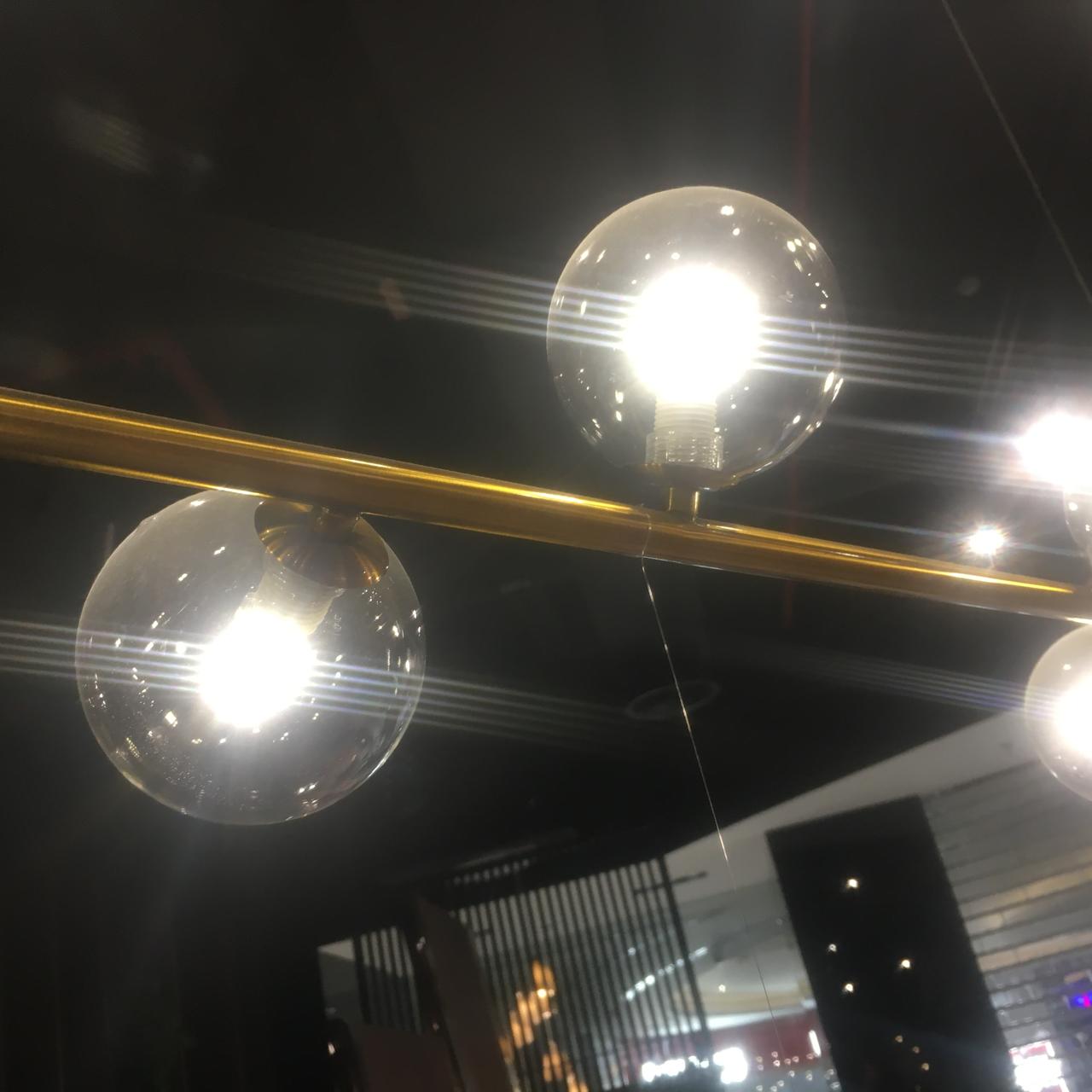 Display Item - Uppsala 8 Heads Pendant Lamp Cy-New-026-8-GNakheel - DISPLAY ITEM - ebarza Furniture UAE | Shop Modern Furniture in Abu Dhabi & Dubai - مفروشات ايبازرا في الامارات | تسوق اثاث عصري وديكورات مميزة في دبي وابوظبي