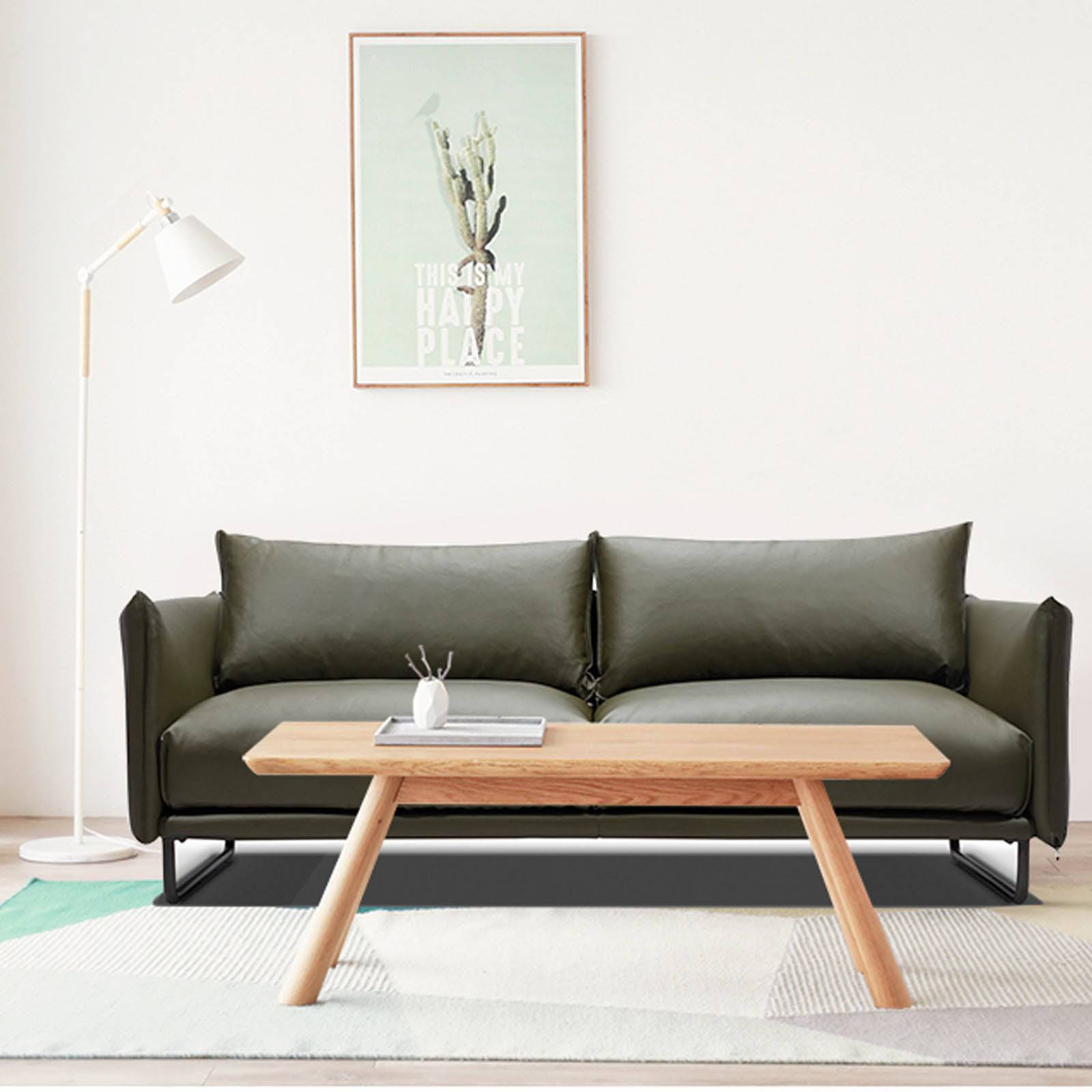 Uster Classic Sofa Sf006-3-GREEN - Sofas - ebarza Furniture UAE | Shop Modern Furniture in Abu Dhabi & Dubai - مفروشات ايبازرا في الامارات | تسوق اثاث عصري وديكورات مميزة في دبي وابوظبي