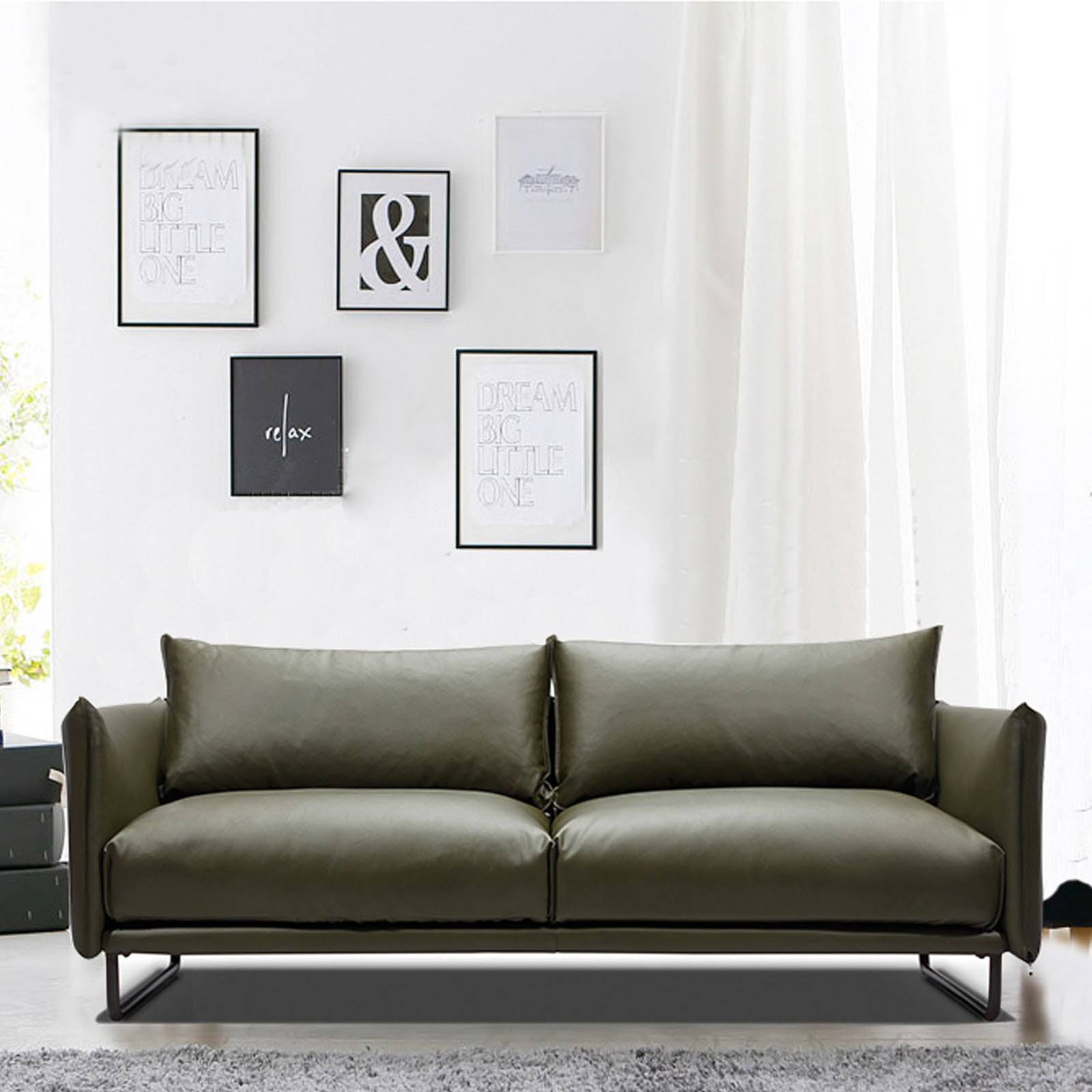 Uster Classic Sofa Sf006-3-GREEN - Sofas - ebarza Furniture UAE | Shop Modern Furniture in Abu Dhabi & Dubai - مفروشات ايبازرا في الامارات | تسوق اثاث عصري وديكورات مميزة في دبي وابوظبي