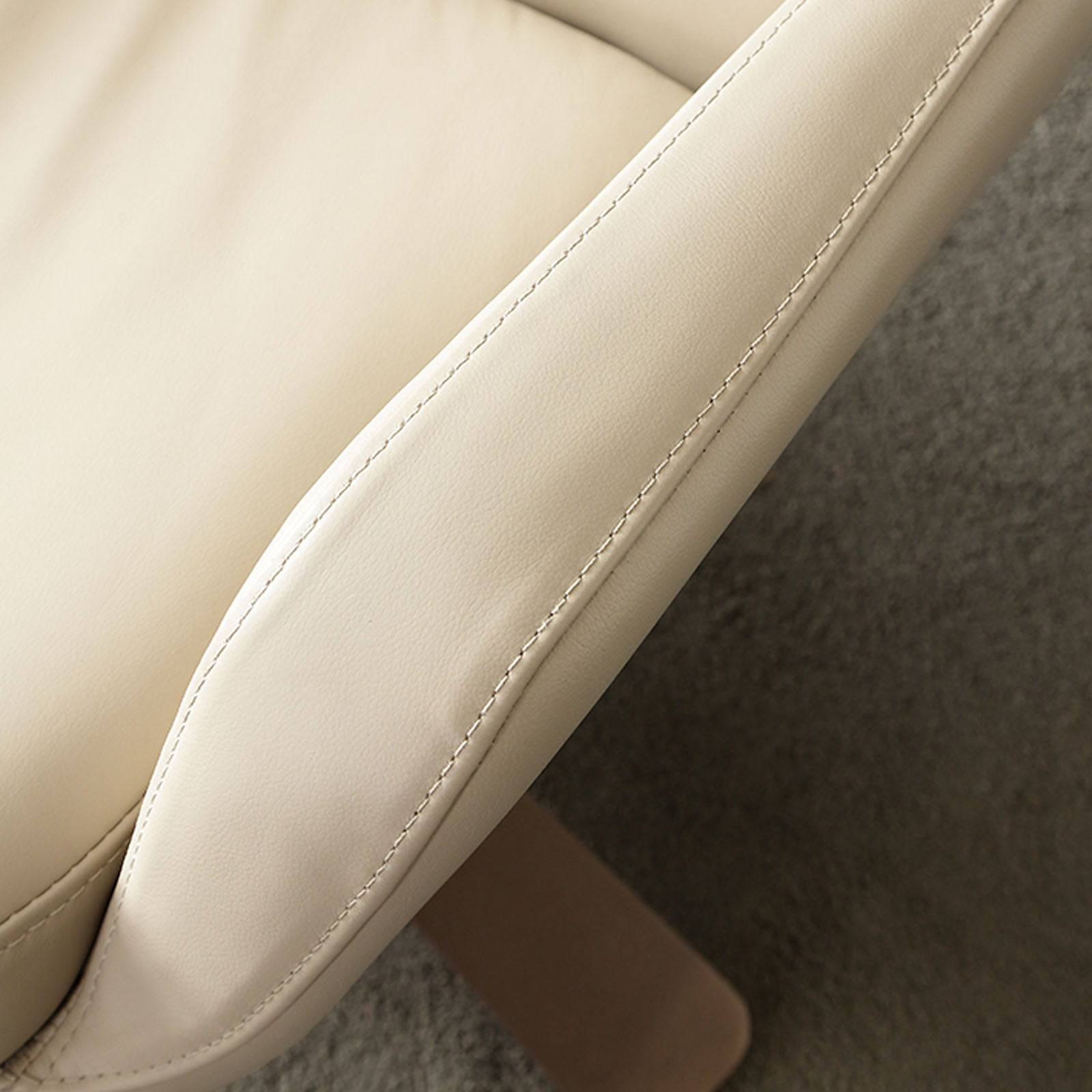 Varese Lounge Chair LC043-Beige - Lounge Chairs - ebarza Furniture UAE | Shop Modern Furniture in Abu Dhabi & Dubai - مفروشات ايبازرا في الامارات | تسوق اثاث عصري وديكورات مميزة في دبي وابوظبي