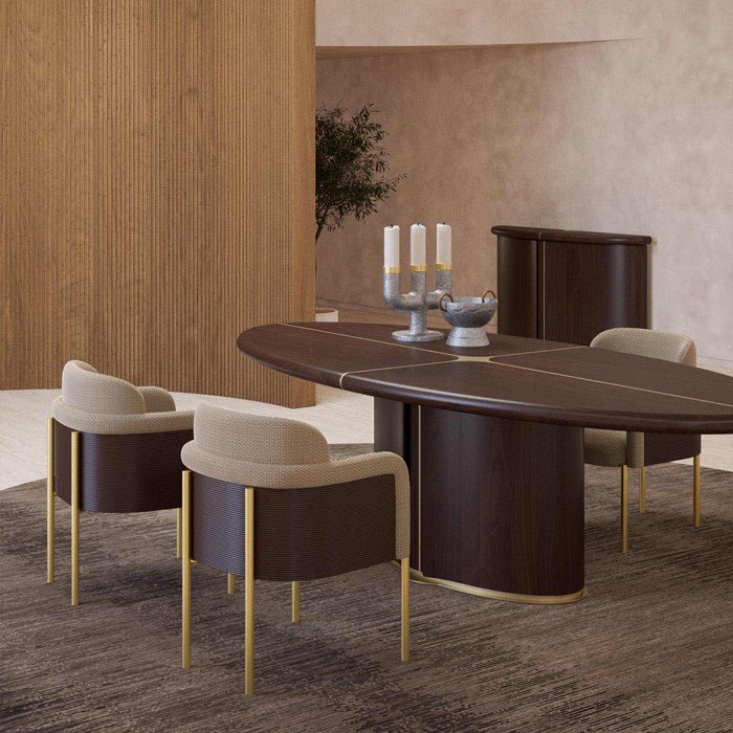 Vega Dining Chair SANVEG001 - Chairs - ebarza Furniture UAE | Shop Modern Furniture in Abu Dhabi & Dubai - مفروشات ايبازرا في الامارات | تسوق اثاث عصري وديكورات مميزة في دبي وابوظبي