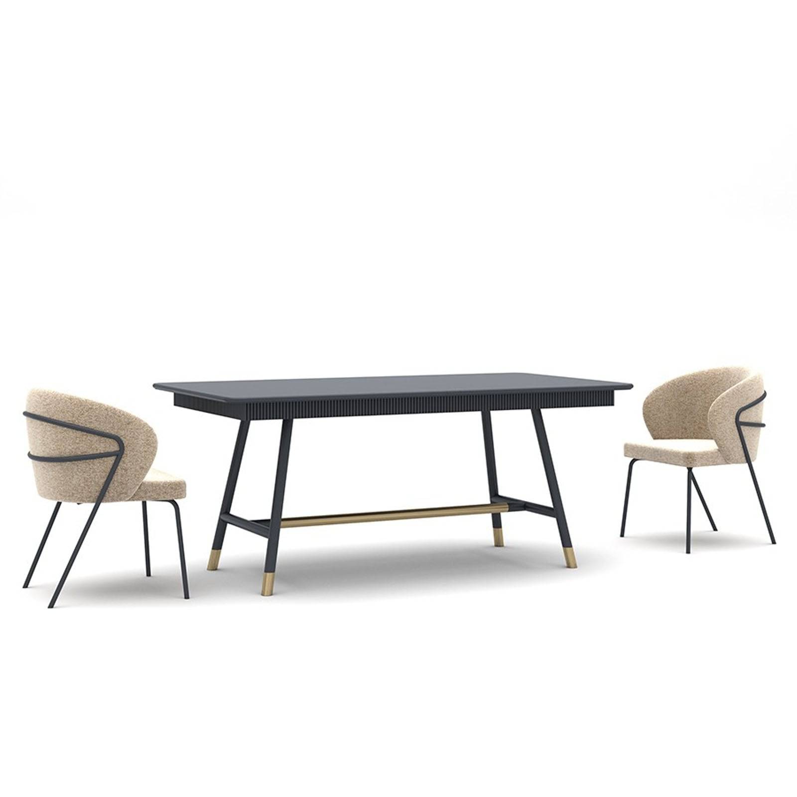 Vela Dining Chair Vela-Chair - Chairs - ebarza Furniture UAE | Shop Modern Furniture in Abu Dhabi & Dubai - مفروشات ايبازرا في الامارات | تسوق اثاث عصري وديكورات مميزة في دبي وابوظبي